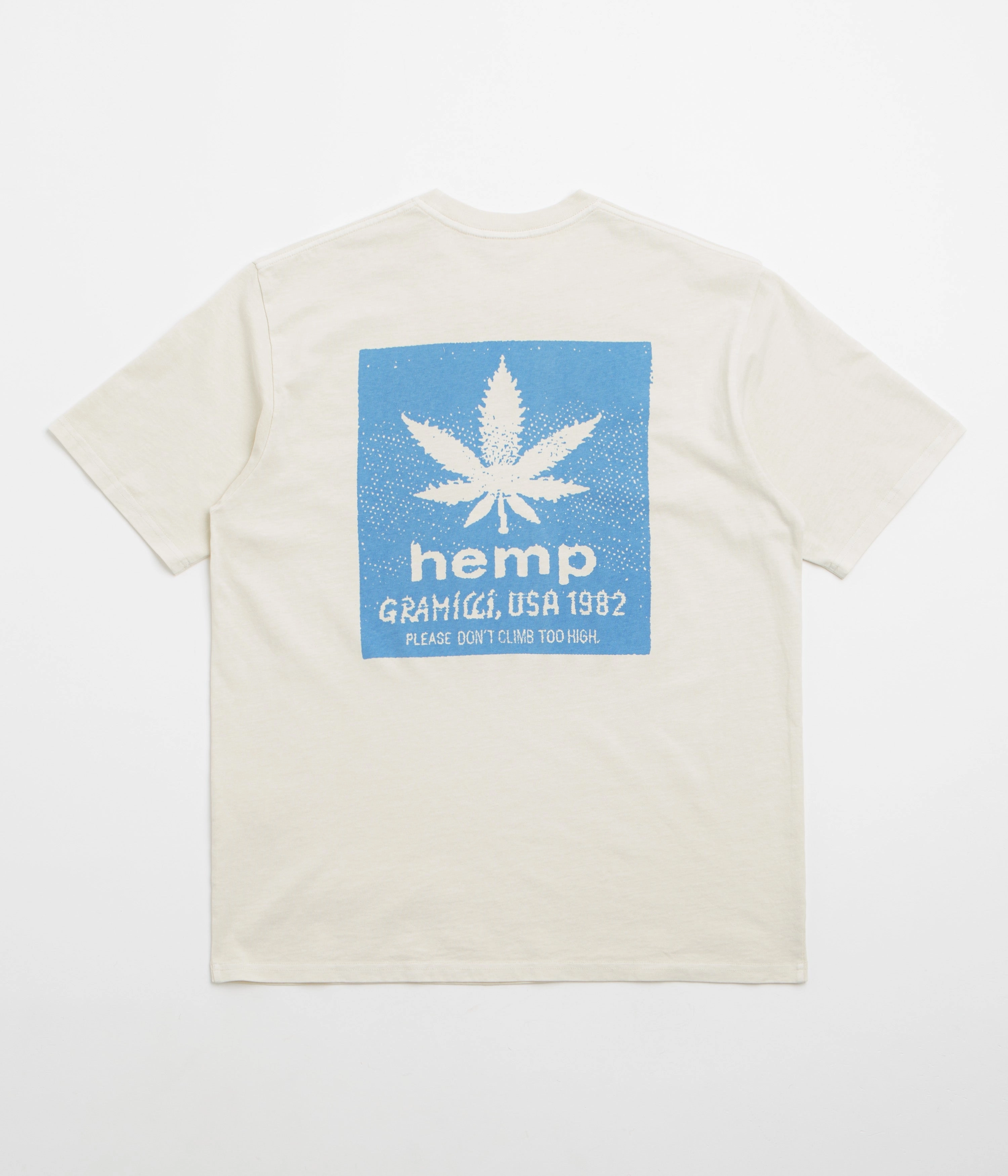 Affordable floral Gramicci Hemp T-Shirt - Natural Pigment