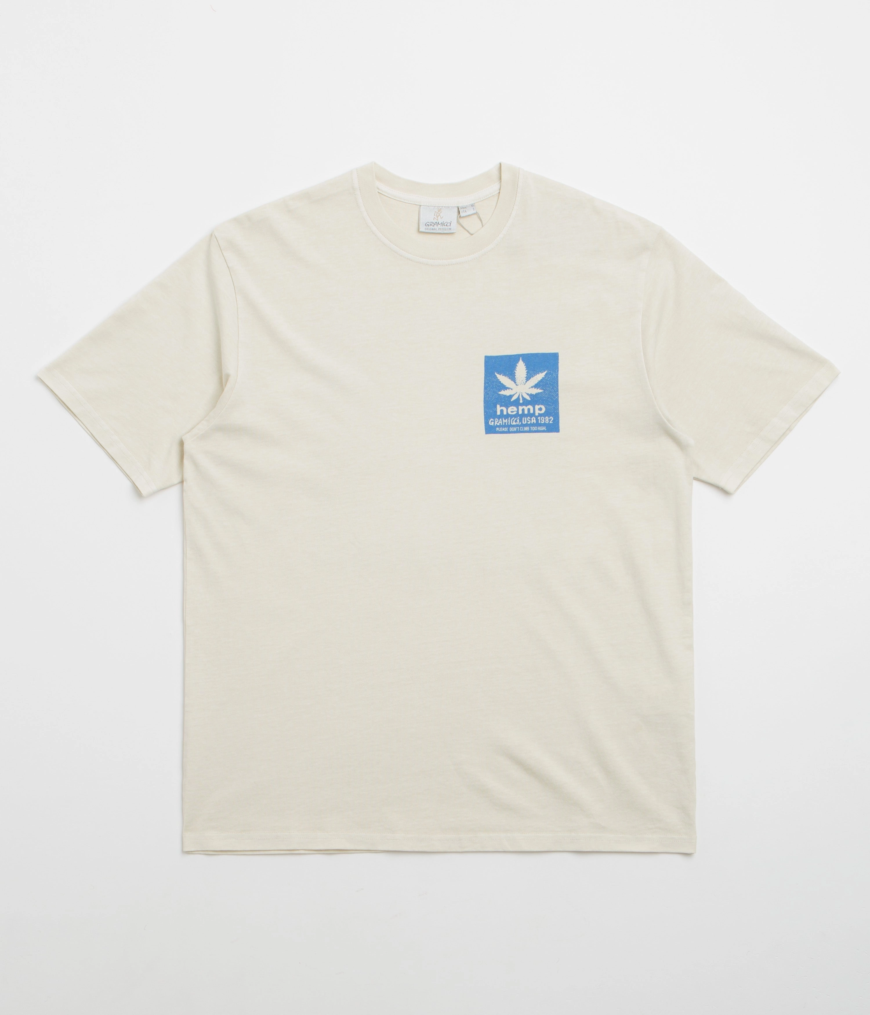 ribbon Gramicci Hemp T-Shirt - Natural Pigment