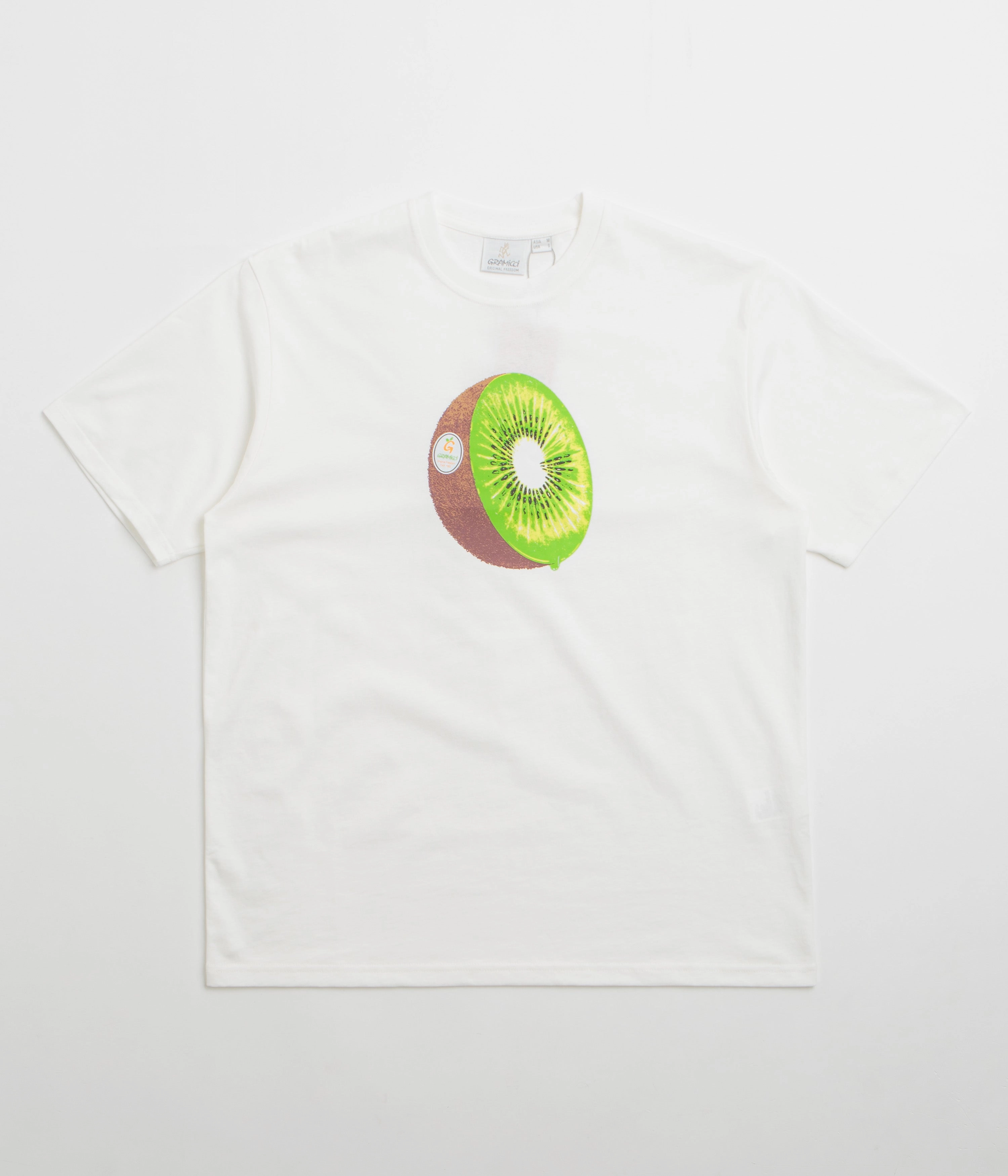 Gramicci Kiwi T-Shirt - White boat venue budget-friendly