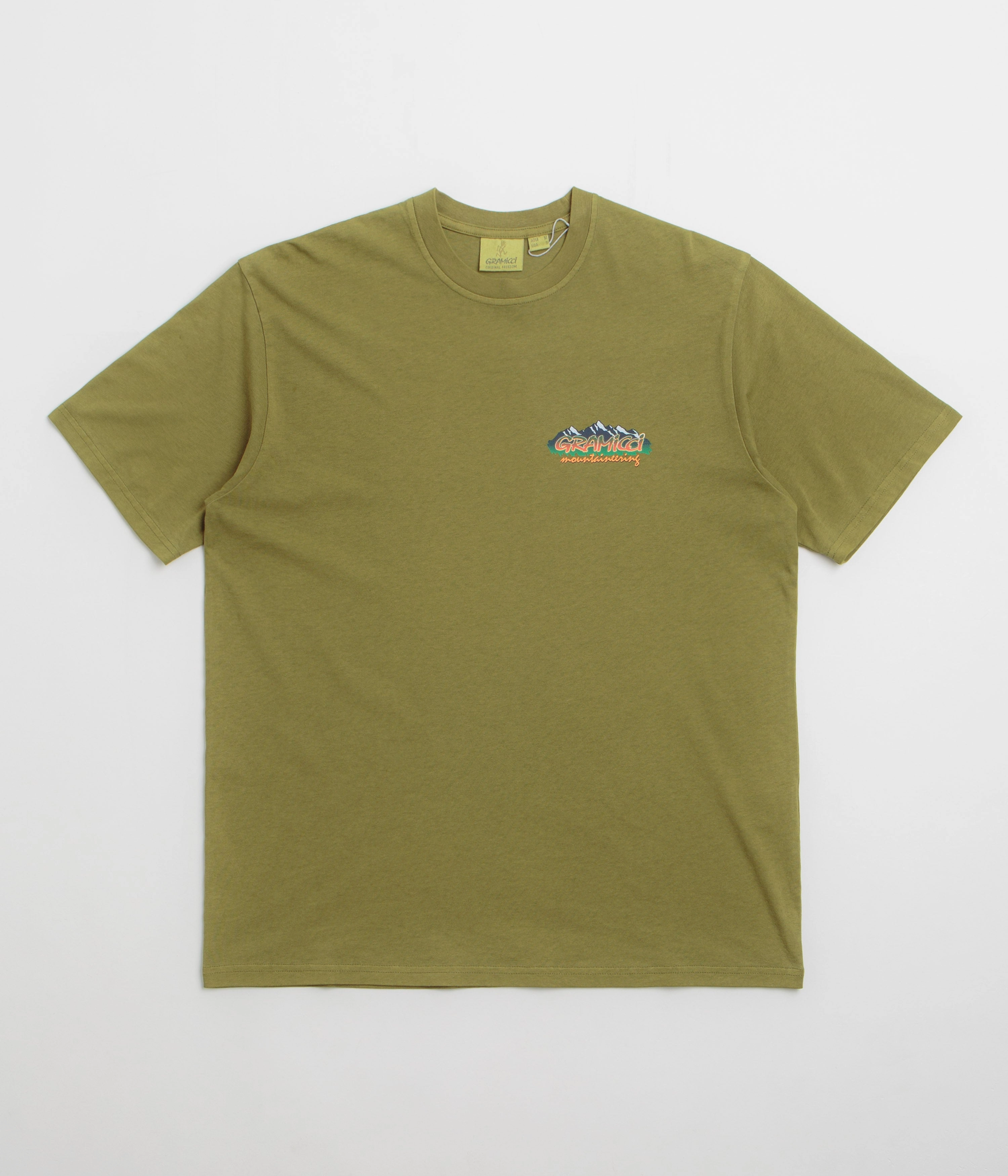 care instructions Gramicci Mountaineering T-Shirt - Pistachio Pigment