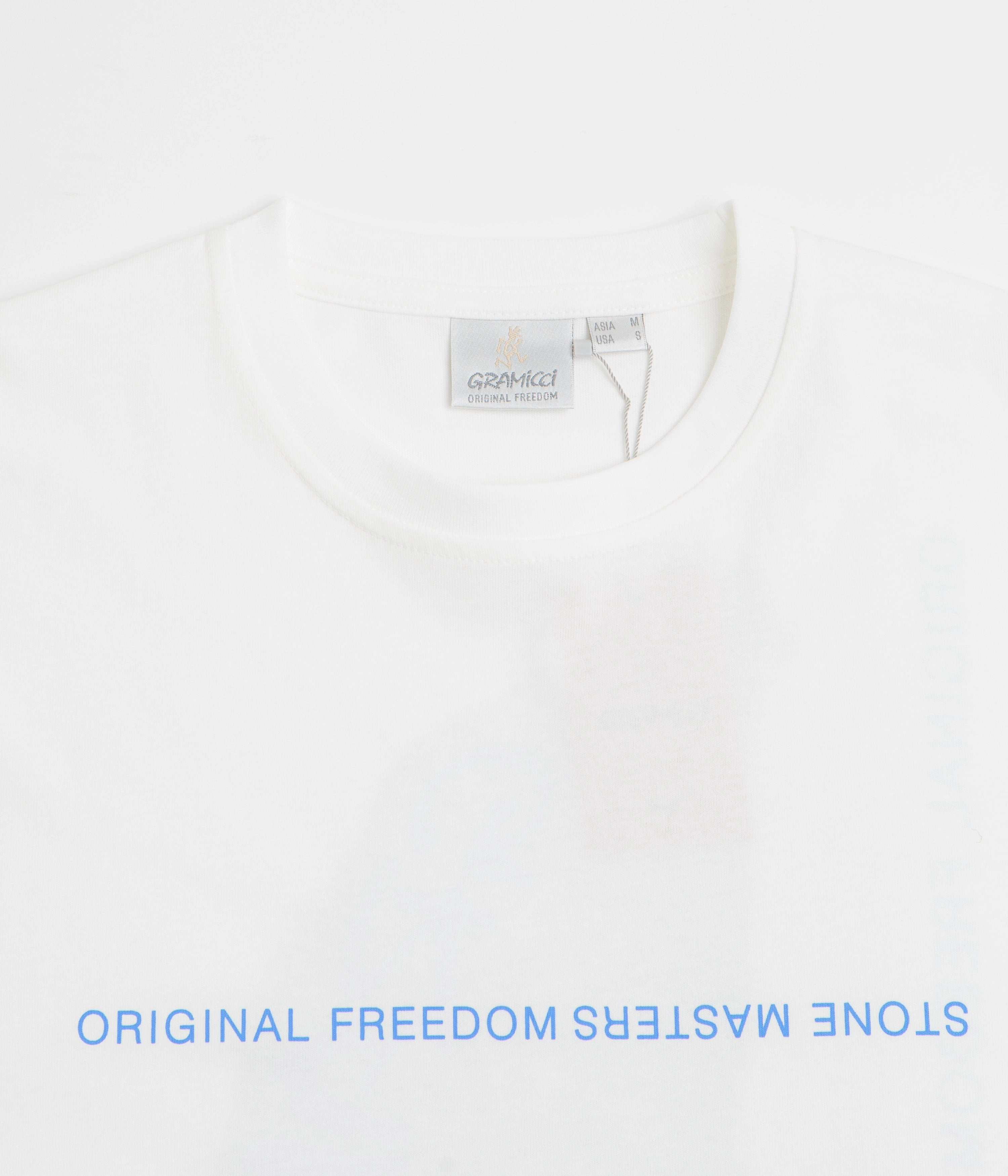 Gramicci Stonemasters Graphic T-Shirt - White hiking venue