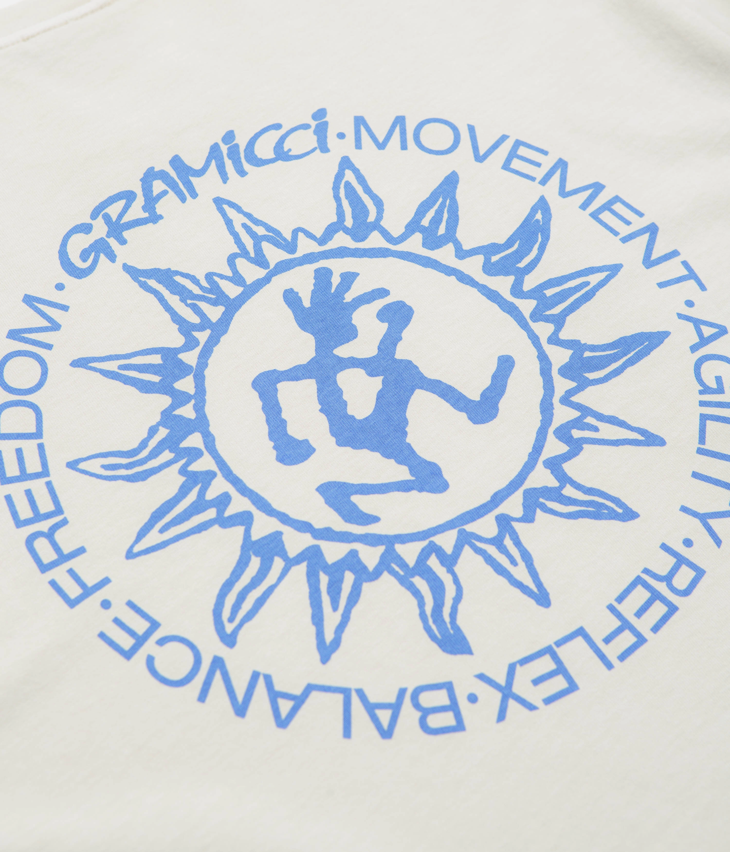 skirt silhouette Gramicci Sun T-Shirt - Natural Pigment