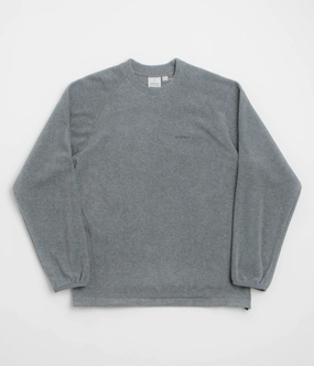 Gramicci Thermal Fleece Crewneck Sweatshirt - Heather Grey Chill Style Sports Style