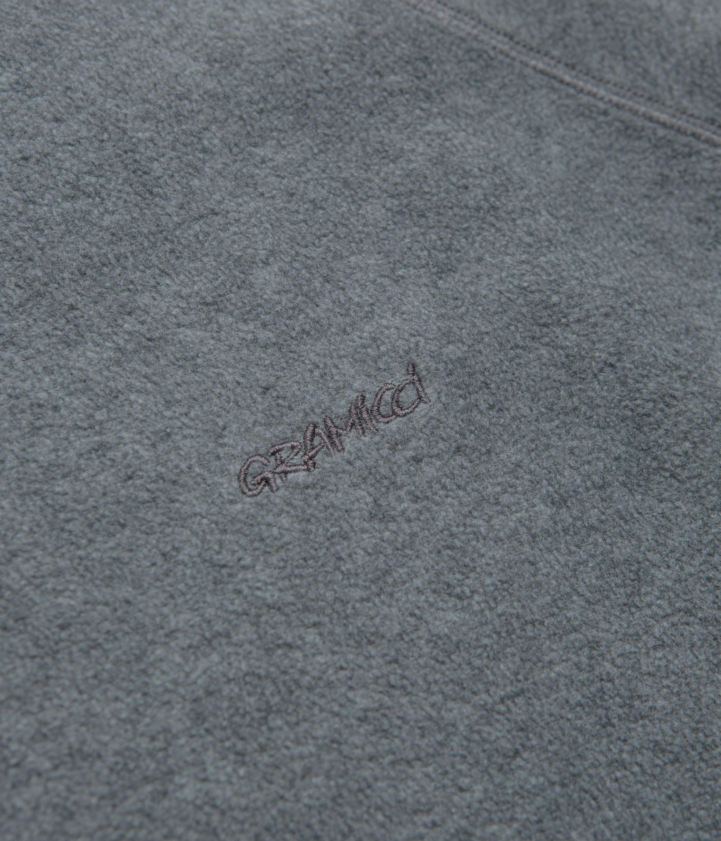 Gramicci Thermal Fleece Crewneck Sweatshirt - Heather Grey Chill Clothing Essential Relaxed