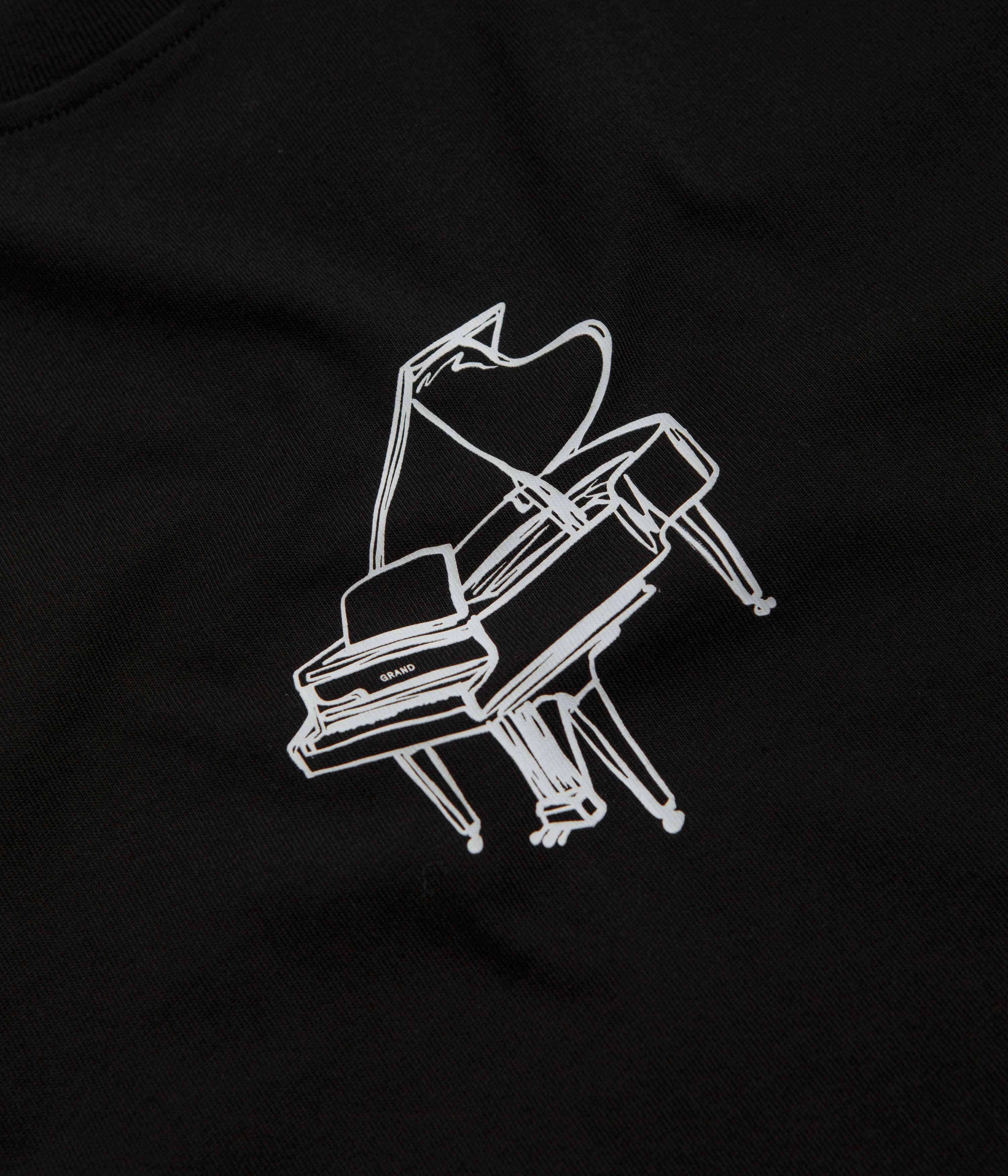 Grand Collection Grand Piano T-Shirt - Black Swimwear