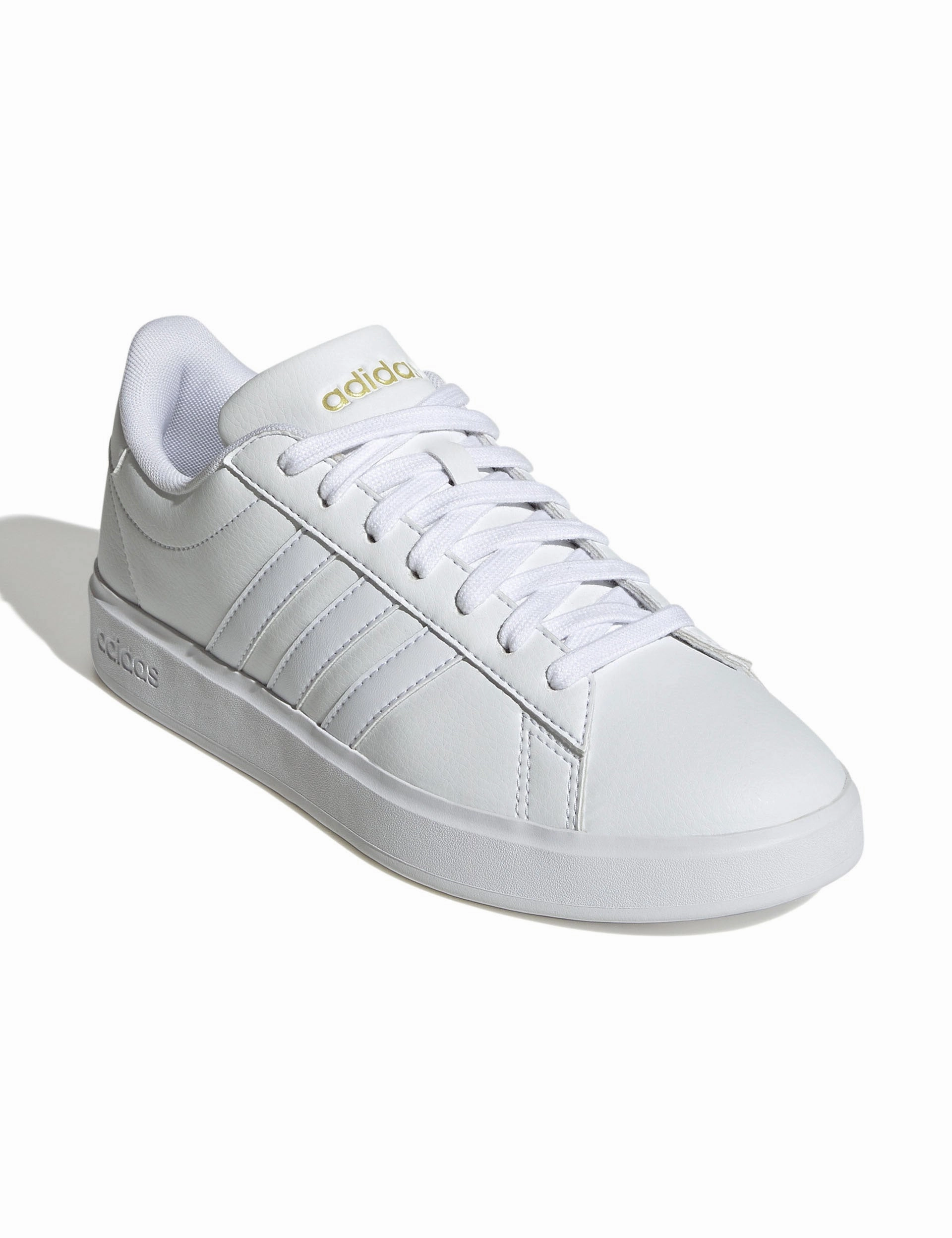 New York Grand Court 2.0 Shoes - Cloud White/Gold Metallic