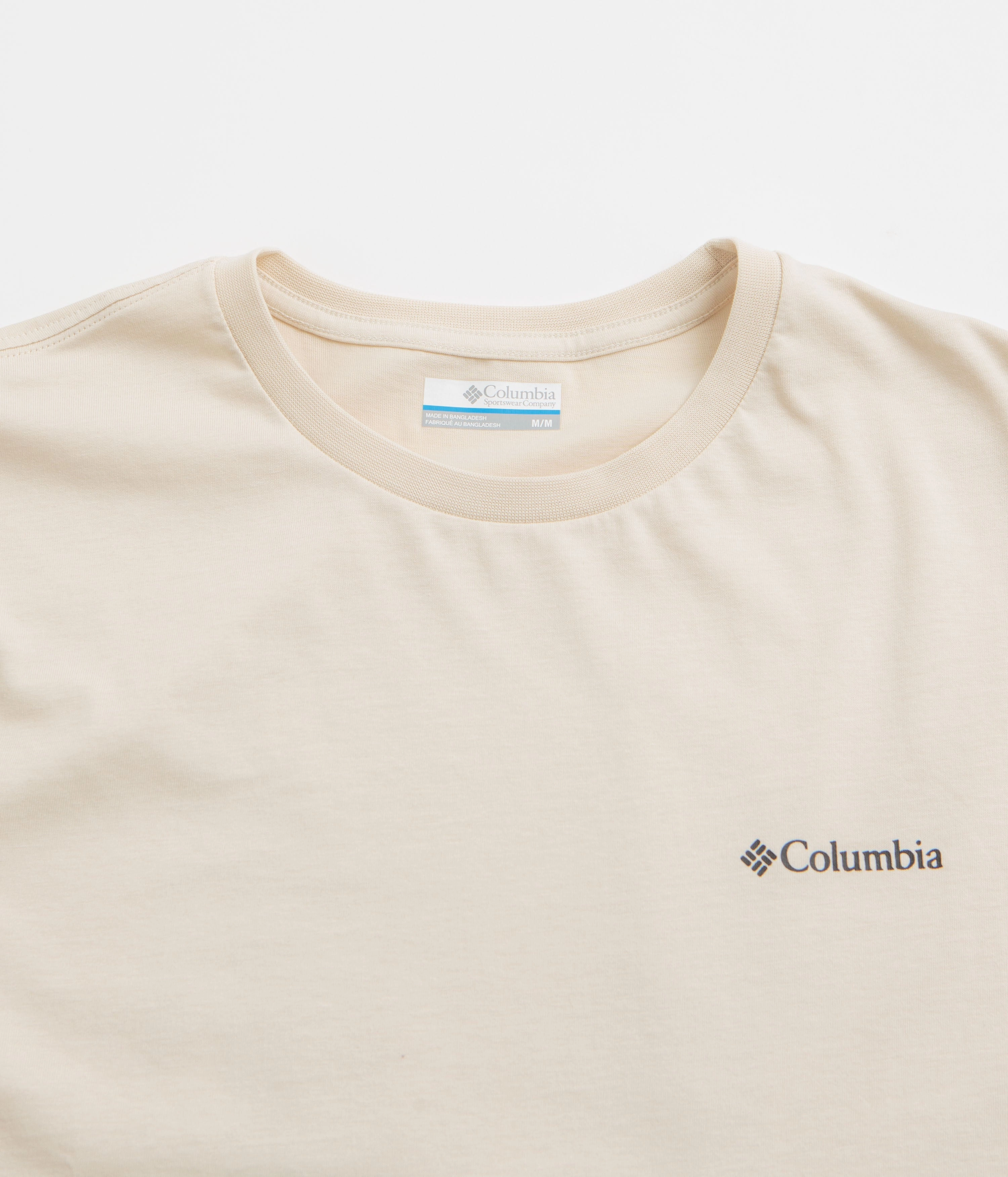 Columbia Cavalry Trail T-Shirt - Chalk Mid-waisted gym clothes