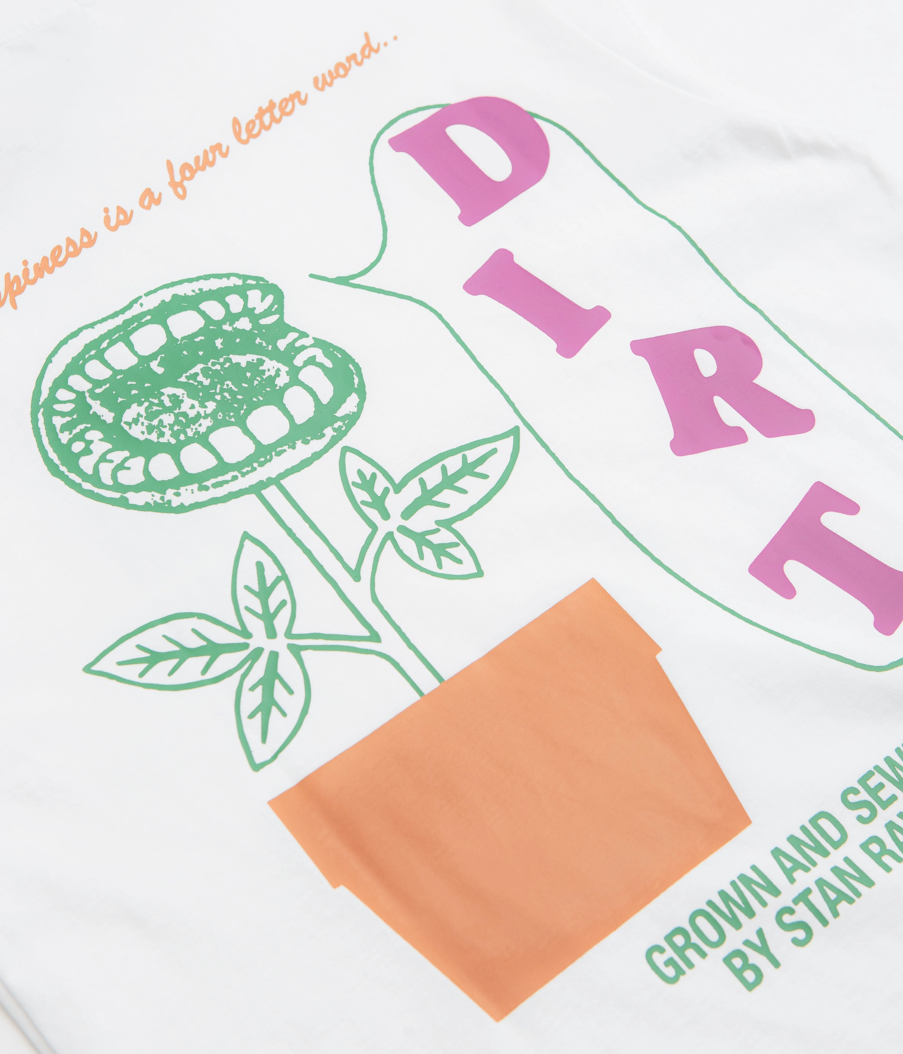 solo travel Stan Ray Dirt T-Shirt - White