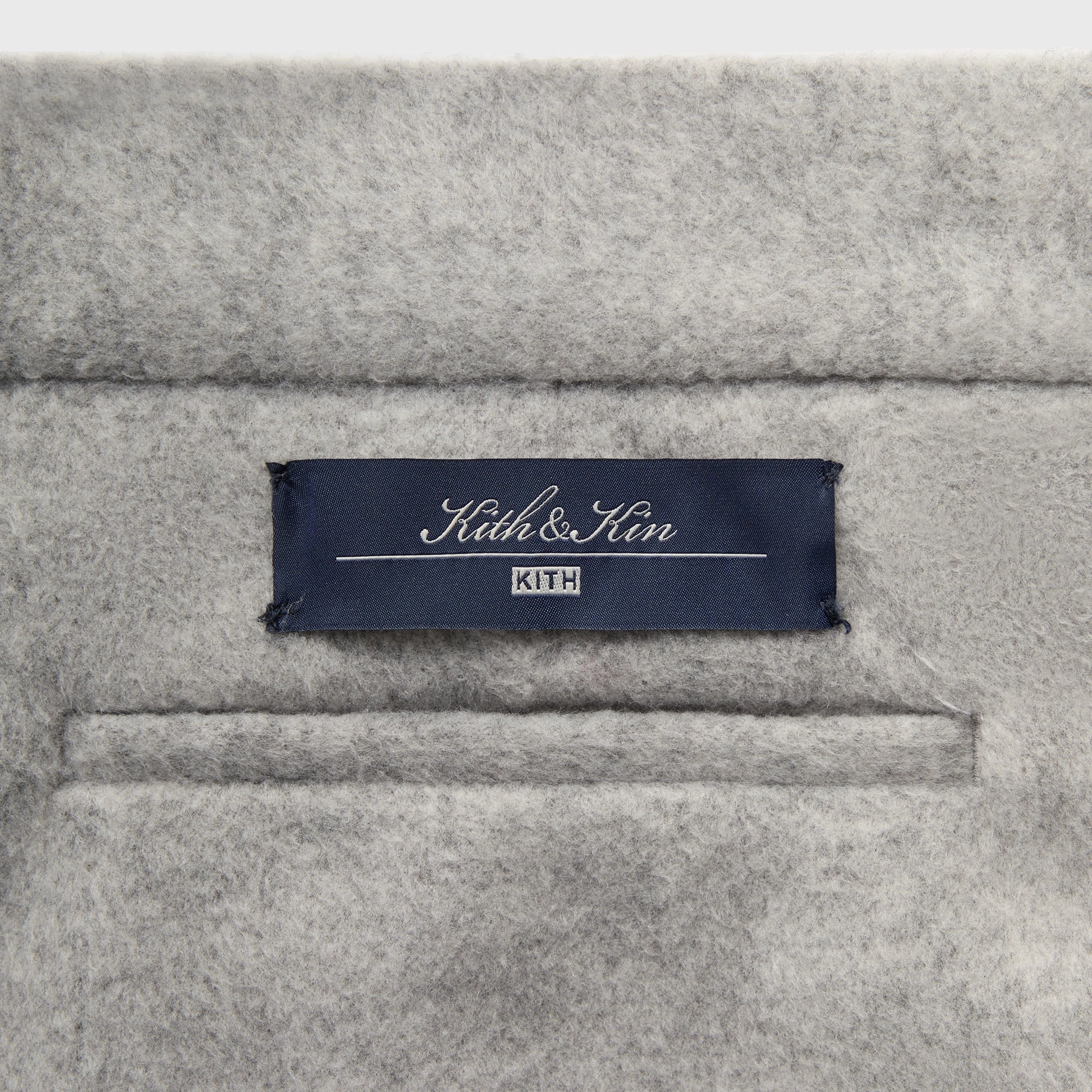 Low Profile Waistband Perfect Length Kith Brushed Jersey Bentley Trouser - Medium Heather Grey