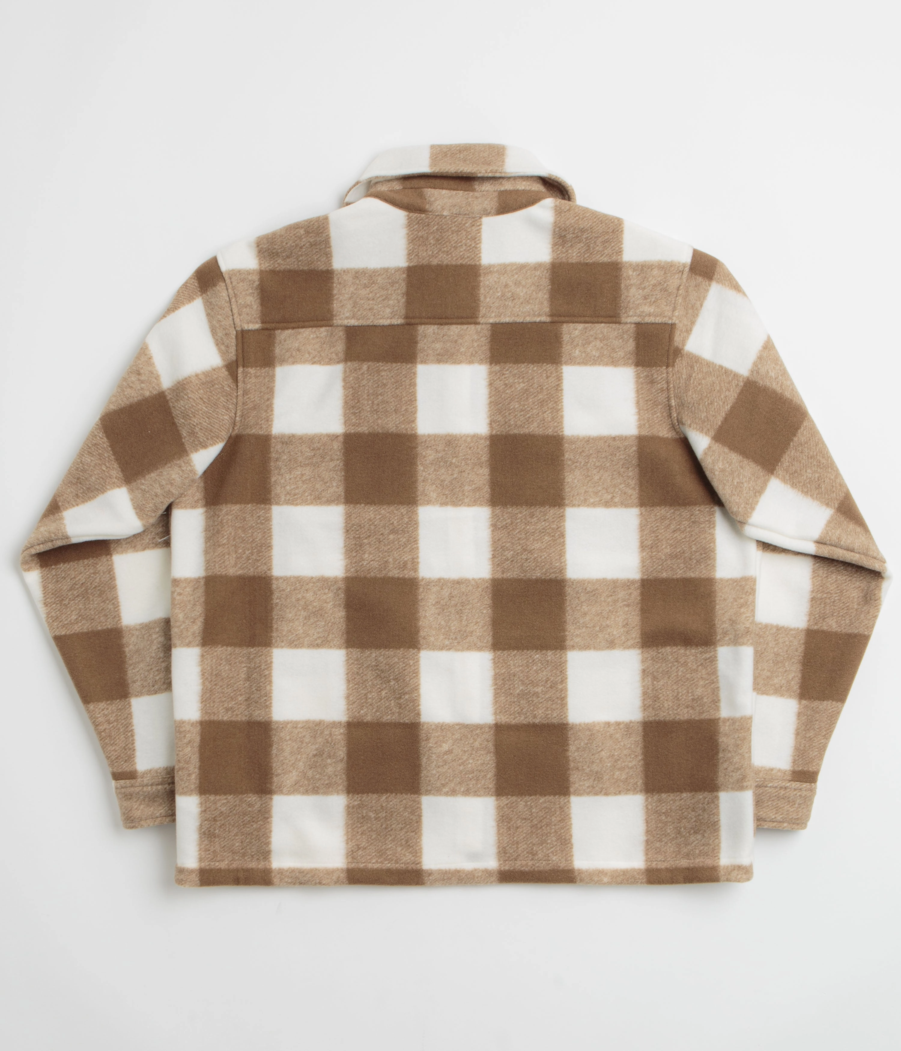 Nike SB STRTDYMRN Shirt Jacket - Sail / Mosswood Brown / White Essential Shield