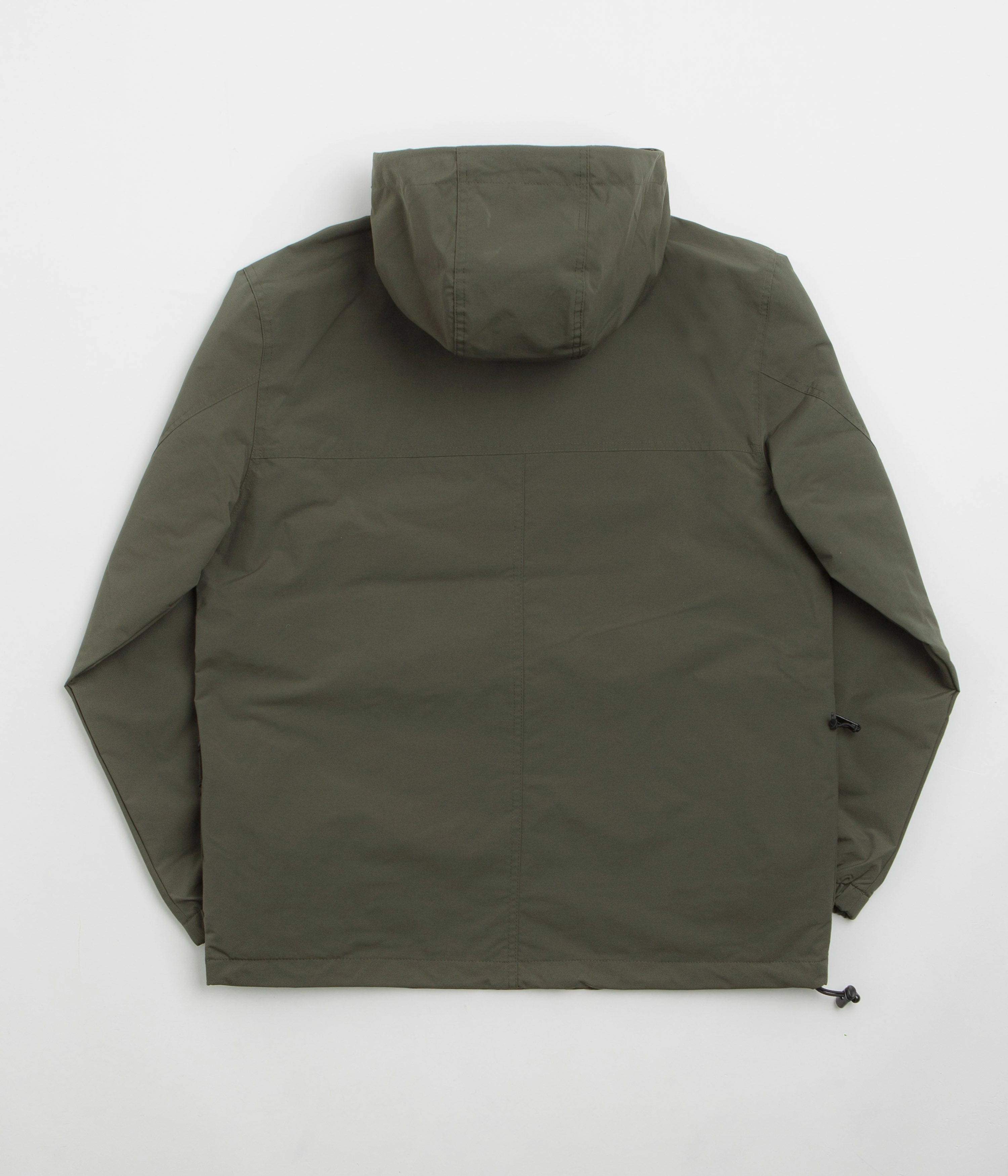 Carhartt Summer Windbreaker Pullover Jacket - Turtle / White sunny Acknowledge