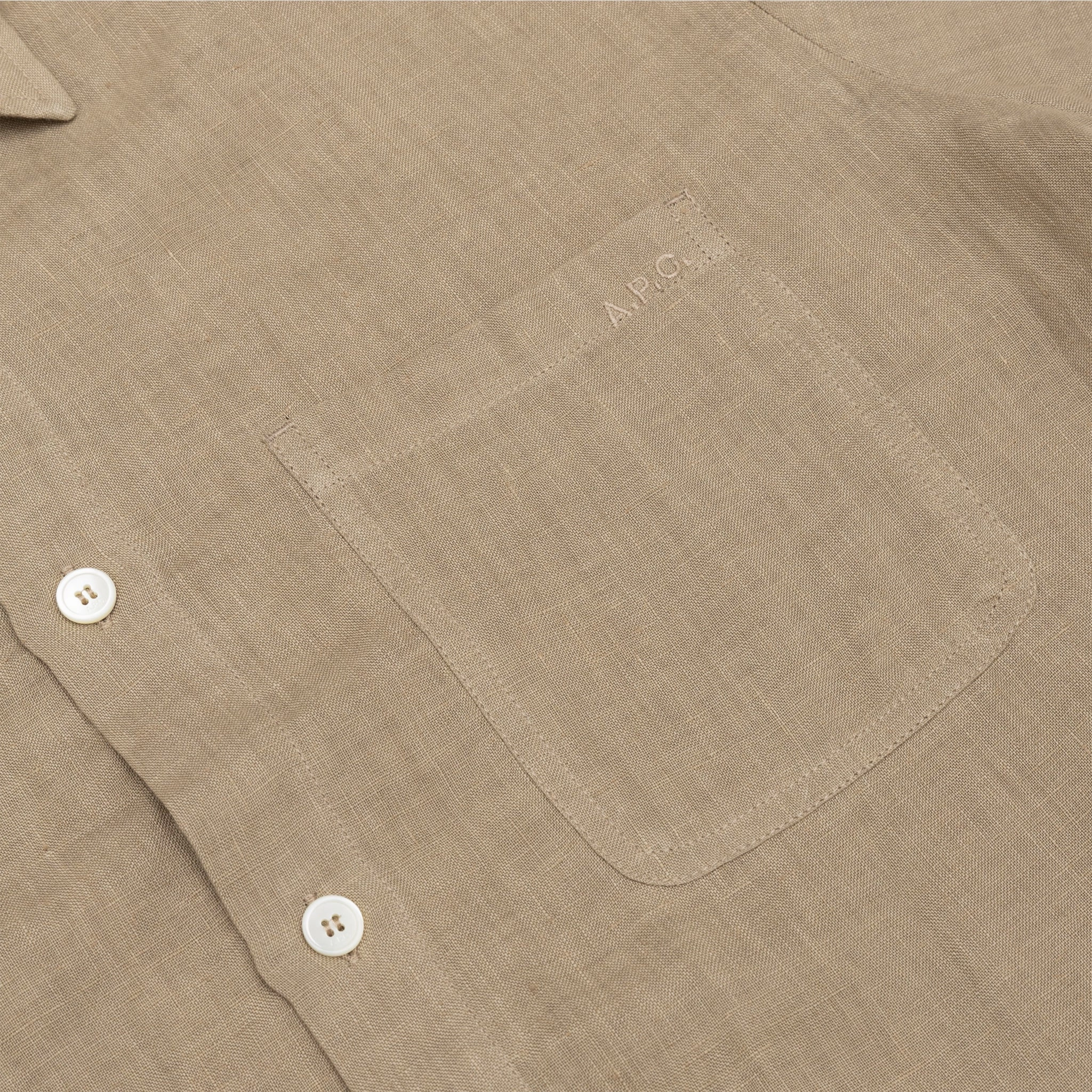 BELLINI LOGO S/S BUTTON DOWN SHIRT Recycled Polyester Blend Street Chic