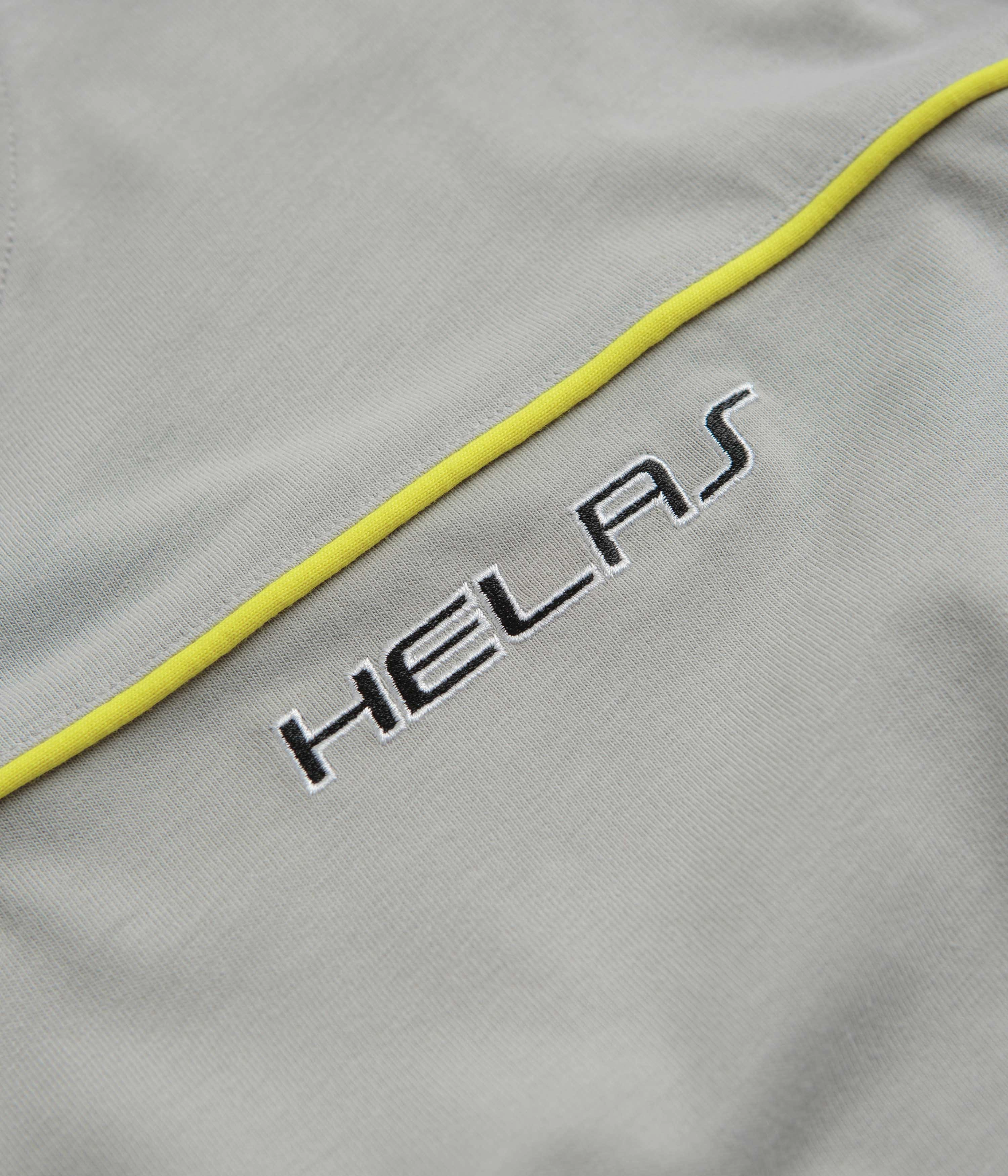 Helas Line Long Sleeve T-Shirt - Grey Hats
