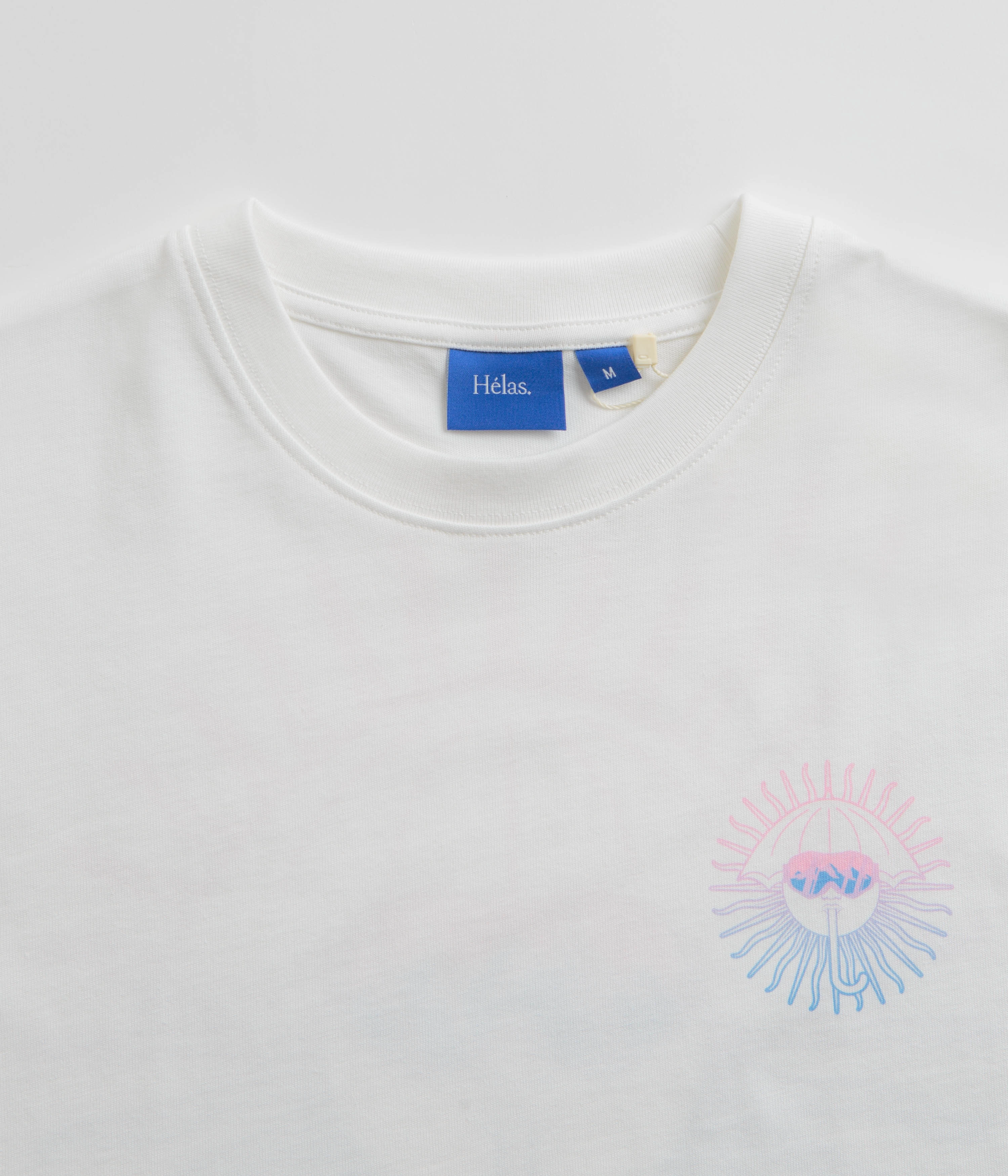 Helas Mask T-Shirt - White Airbnb
