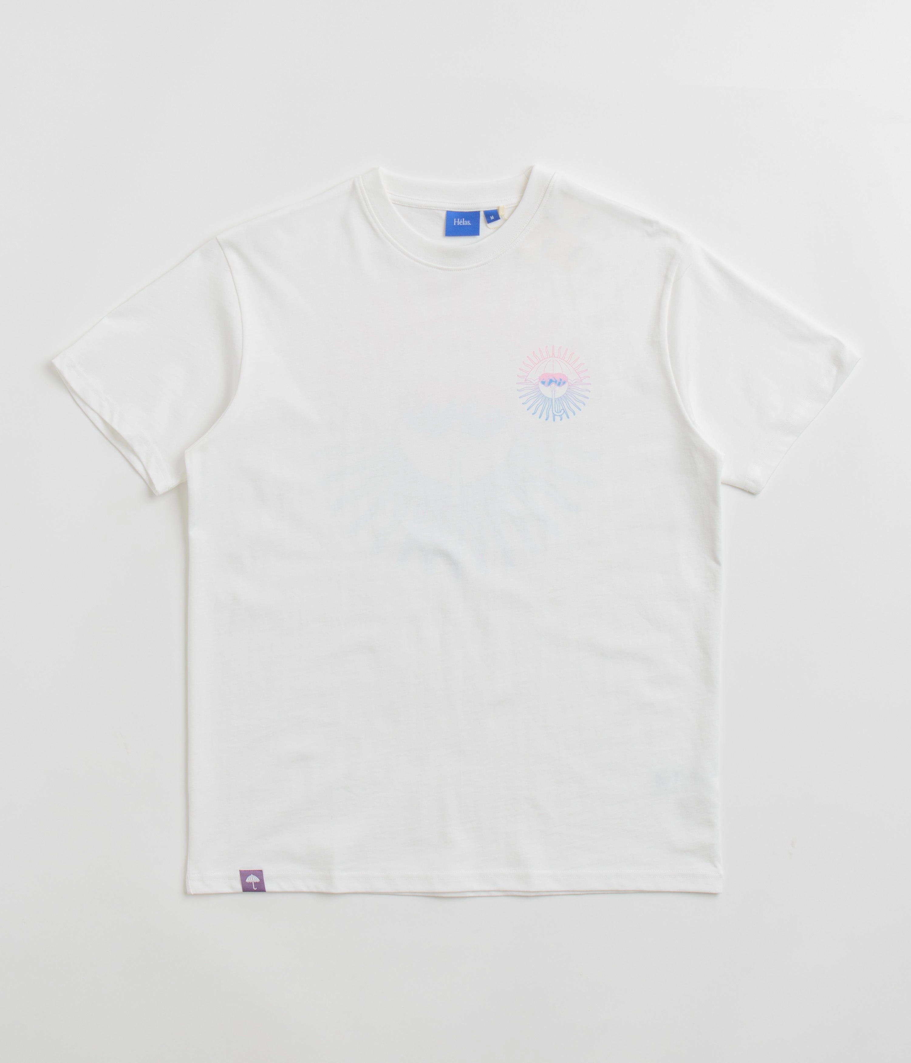 Size medium hook and eye closure Helas Mask T-Shirt - White