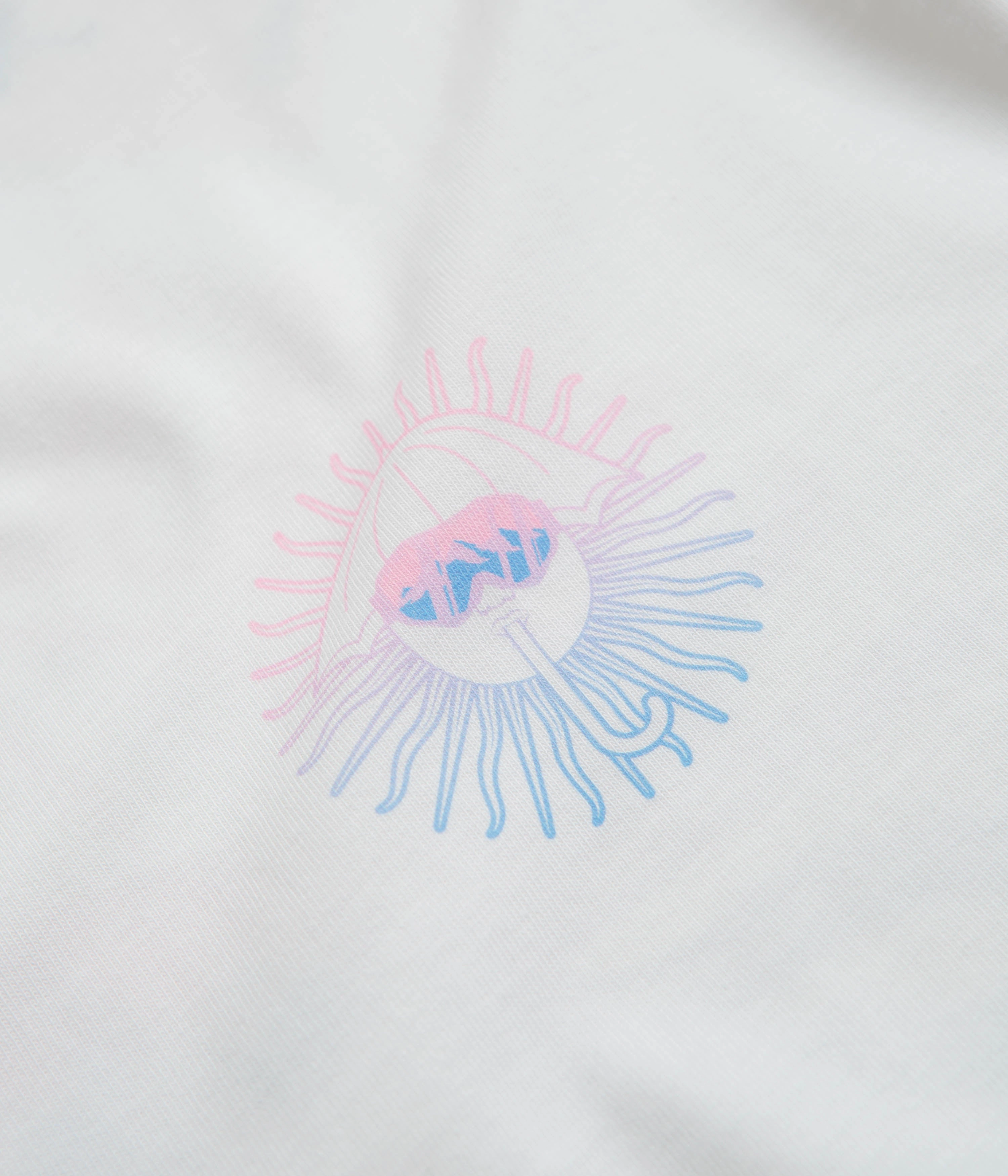 Helas Mask T-Shirt - White Zumba Travel Essential