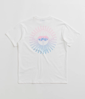 Helas Mask T-Shirt - White bar Coffee Shop