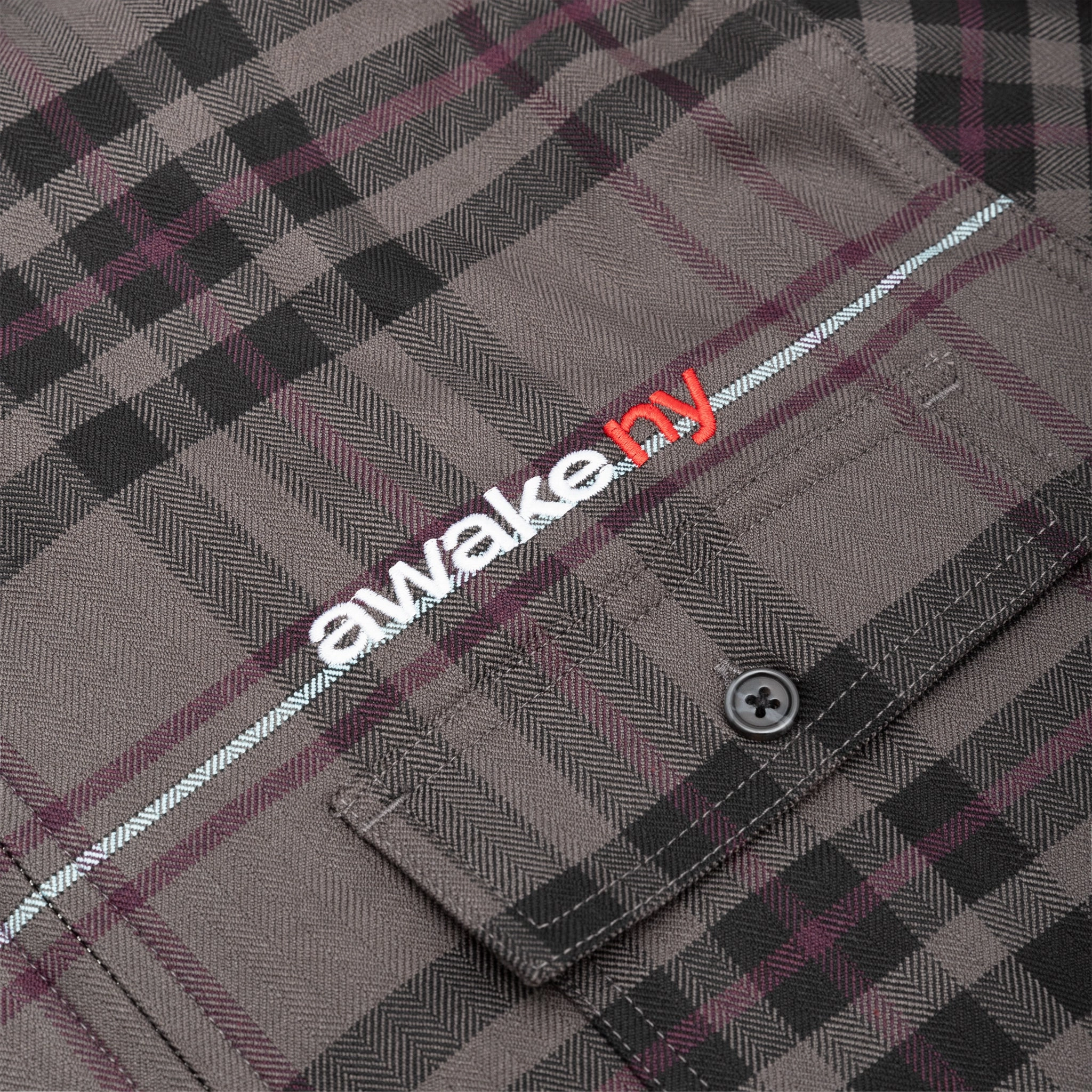 PLAID FLANNEL SHIRT Lightweight texture