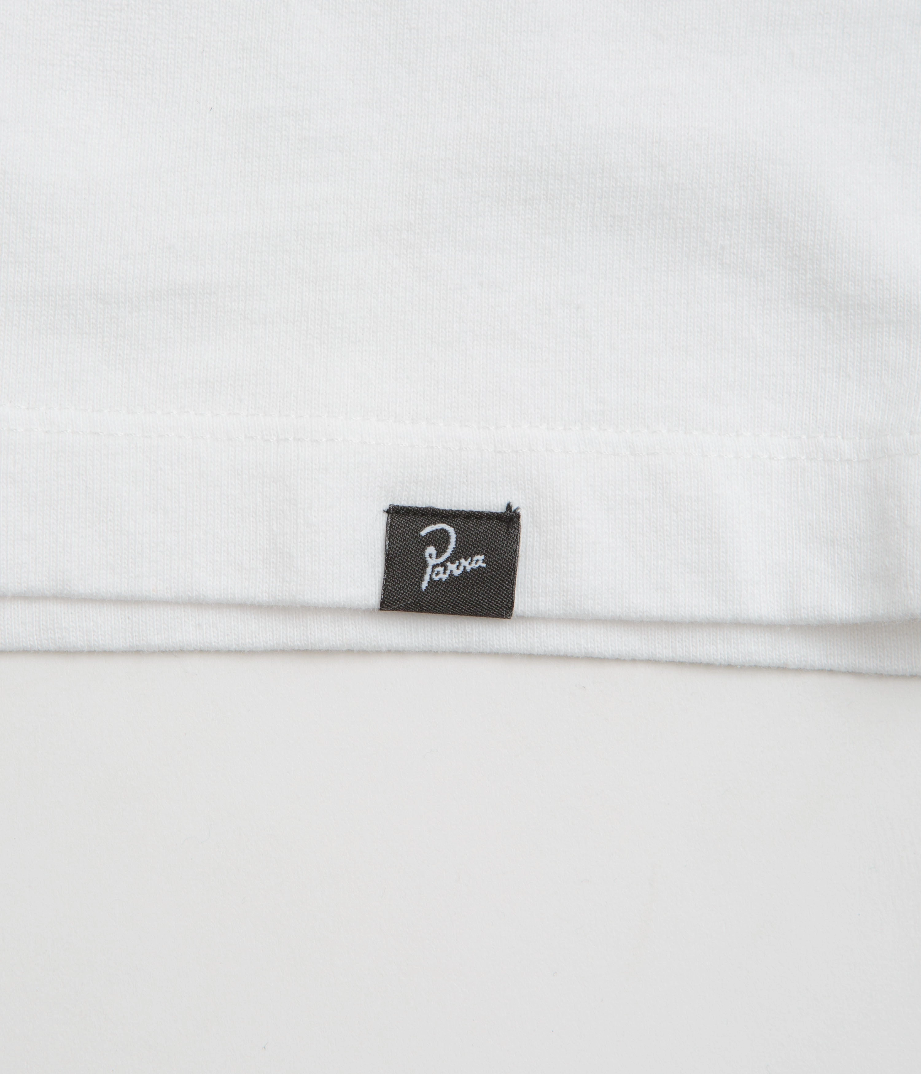 by Parra There Will Be Not Long Sleeve T-Shirt - White adjustable sleeves