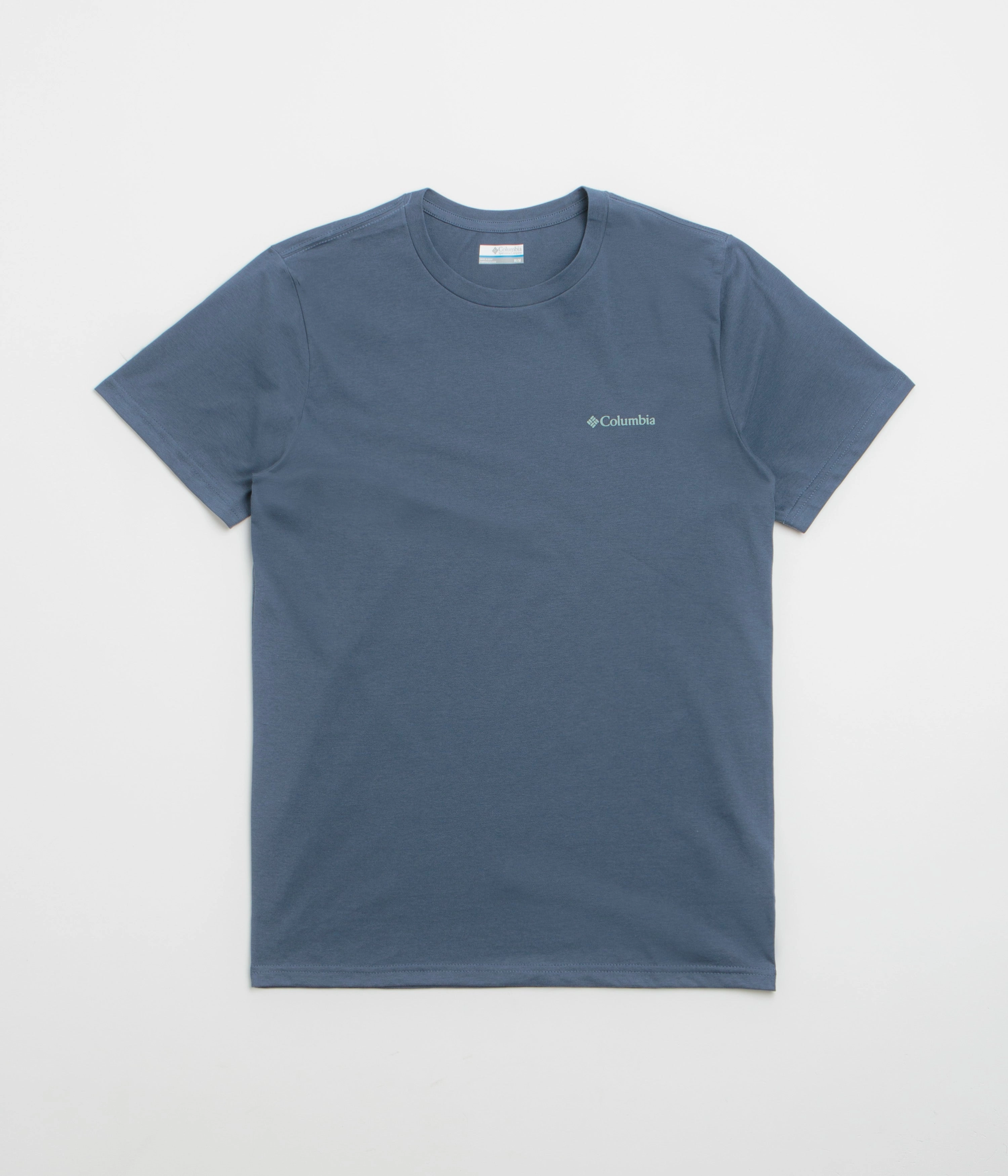 Family outing Club Event Columbia Rapid Ridge Back Graphic II T-Shirt - Dark Mountain / Amazing Heights