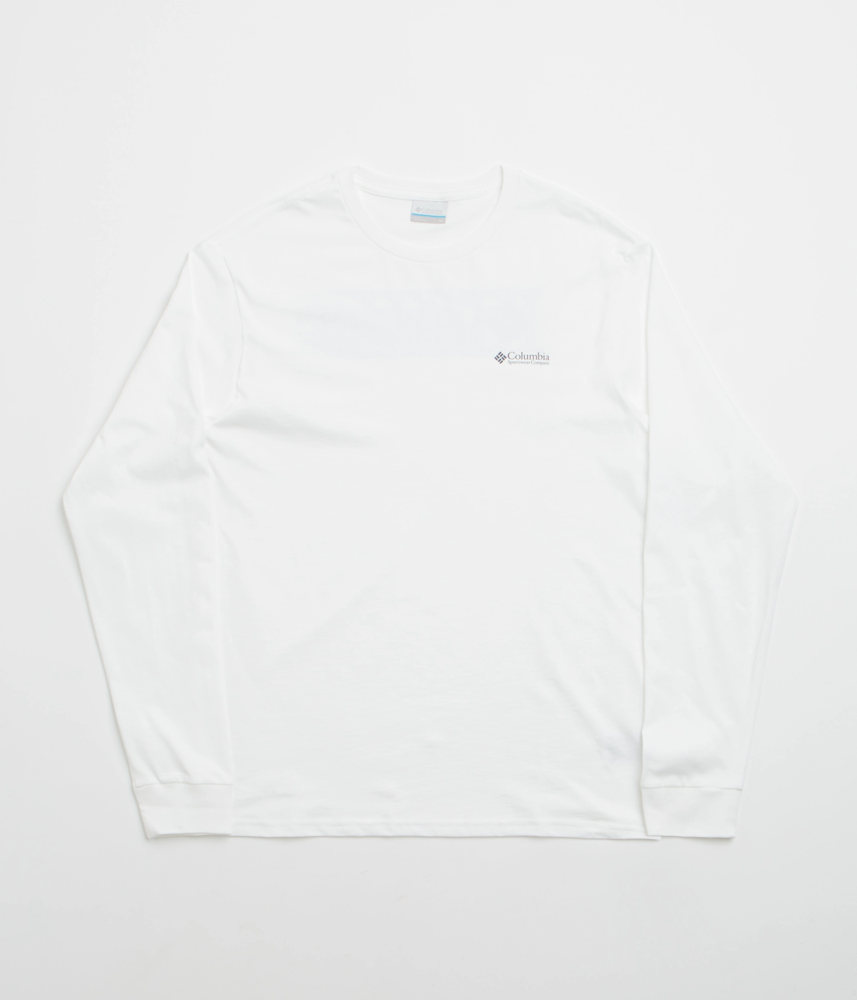 Exhibition hiking venue Columbia Explorers Canyon Long Sleeve T-Shirt - White / Branded Blanket