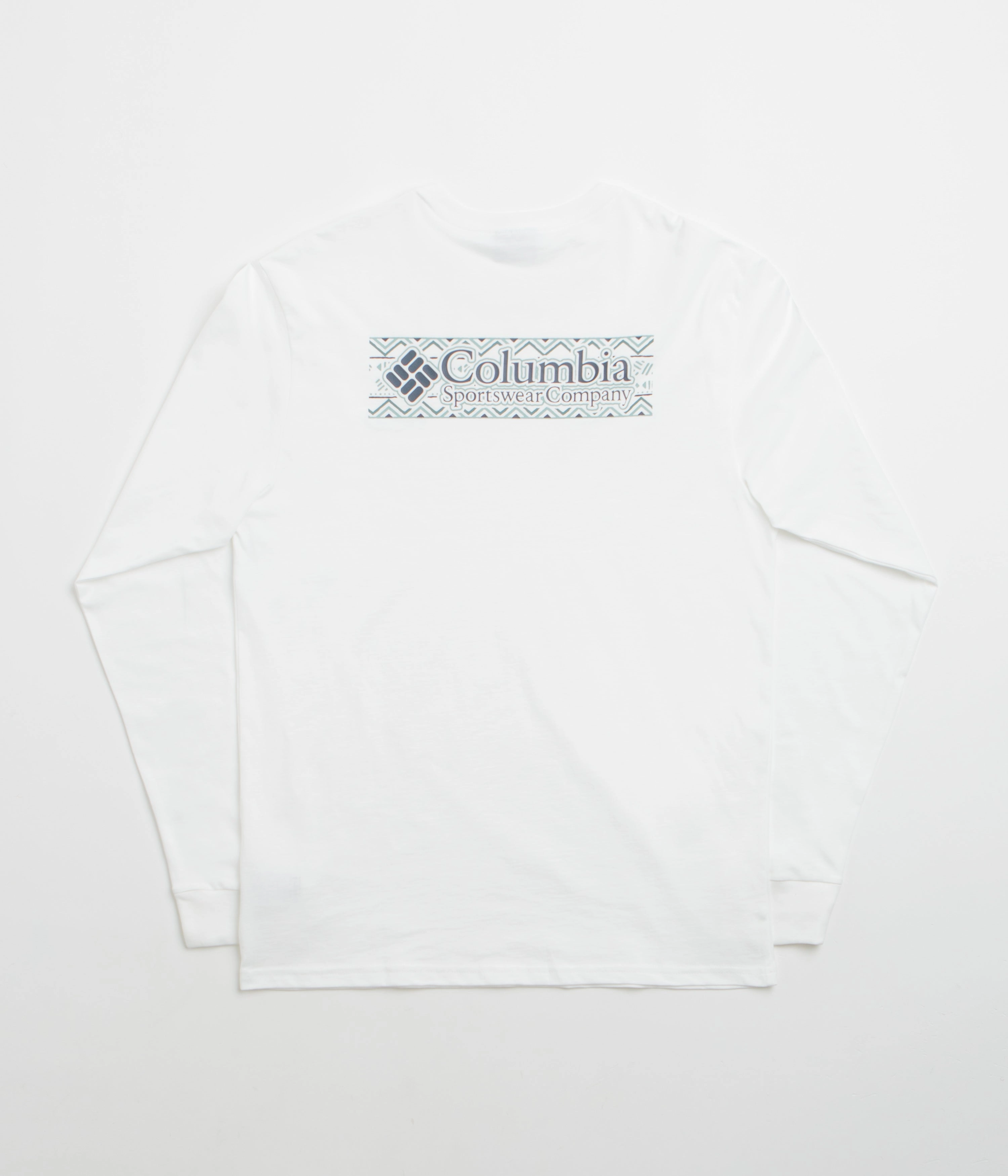 Casual Style Columbia Explorers Canyon Long Sleeve T-Shirt - White / Branded Blanket