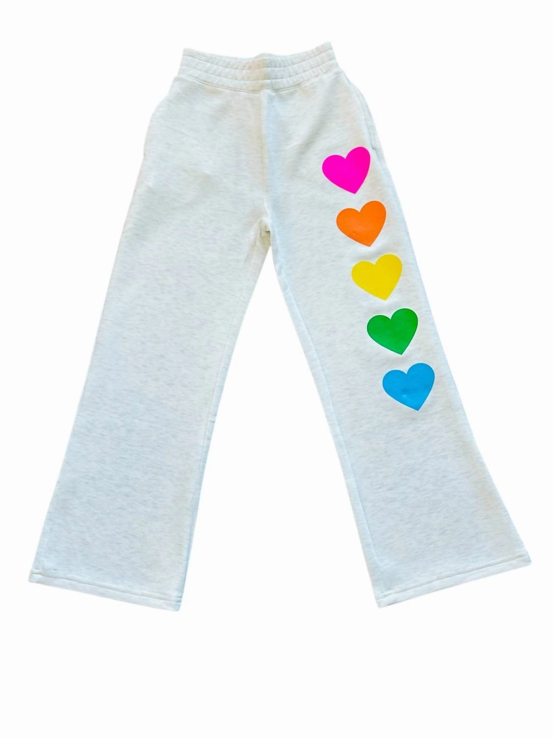 Ripstop Fabric Technology Girl's Cloud Wide Leg Pant In Heather Grey