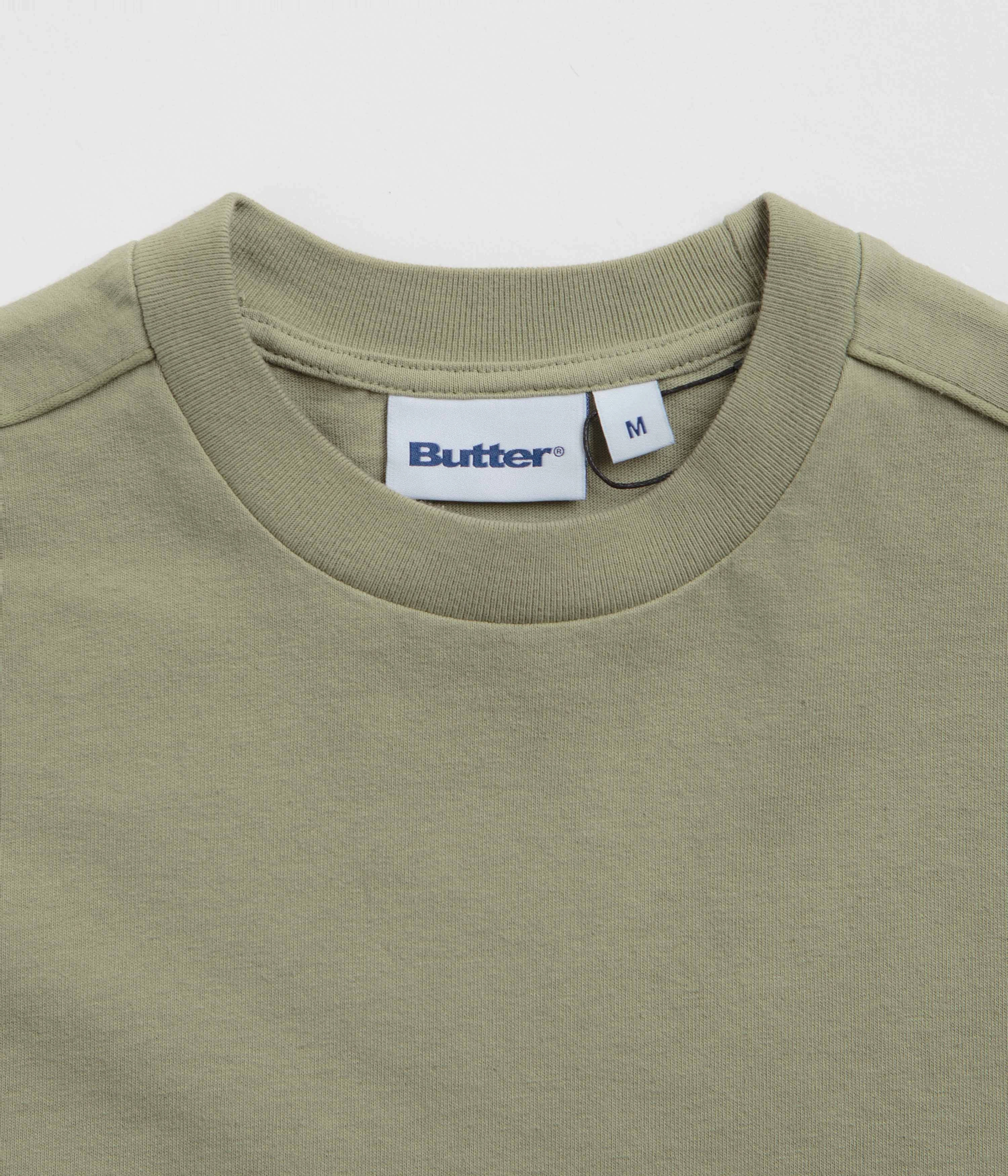 European size Butter Goods Movement T-Shirt - Army