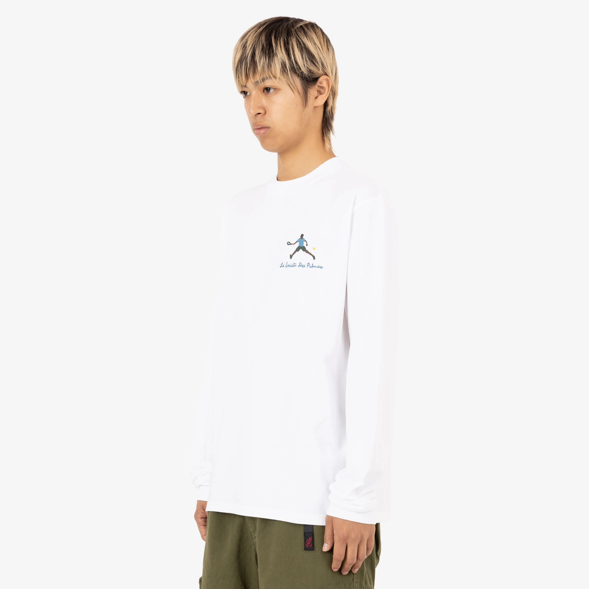 Palmes Societ? LS T-Shirt / White group event Female