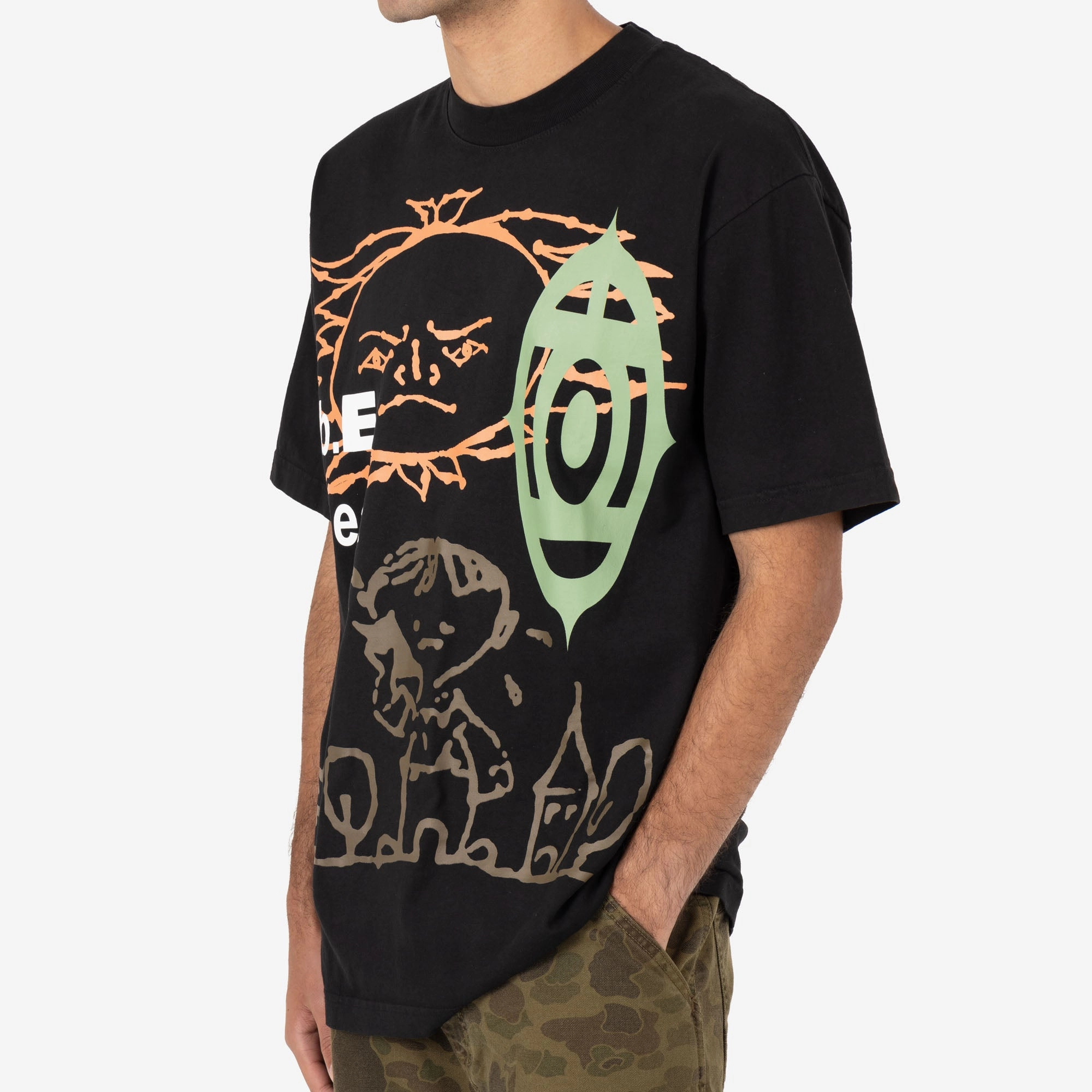 b.Eautiful b.E heat T-shirt / Black Unique