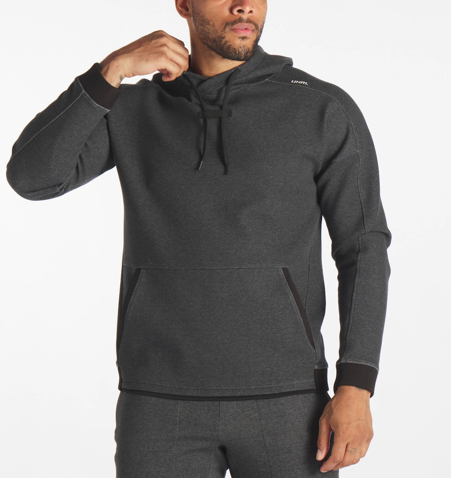 High Street Hoodie Breathable Construction CrewNeck