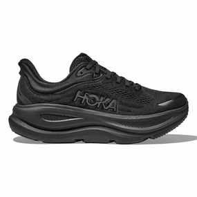 Airflow Ventilation System Microperforated Upper Hoka One One Men's Bondi 9 Black/Black