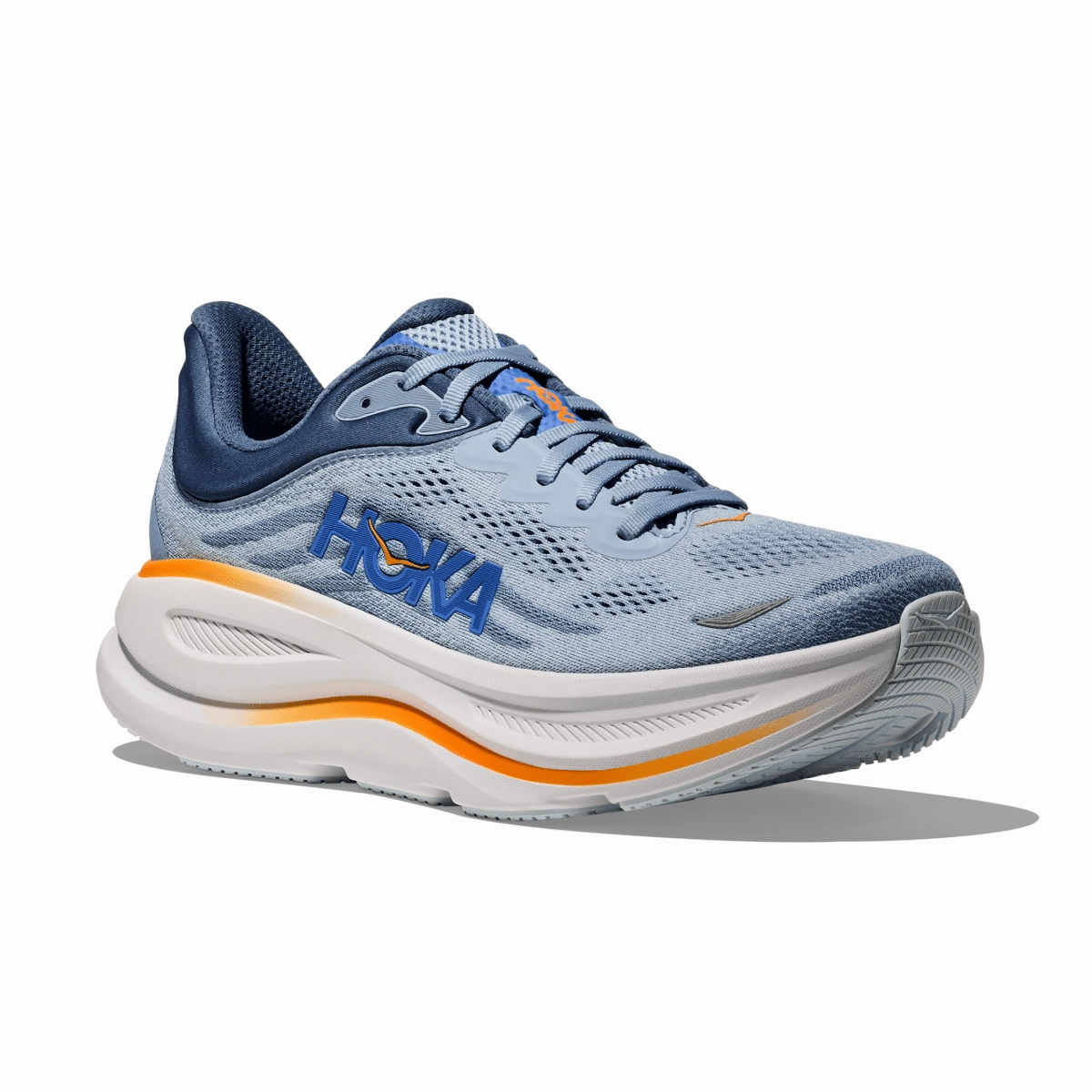 Hoka One One Men's Bondi 9 Drizzle/Downpour Easy Footwear Shock Absorbing