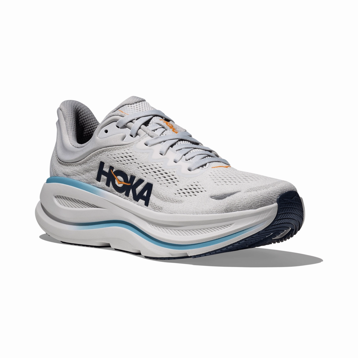 Hoka One One Men's Bondi 9 Stardust/Cosmic Grey Shock Dissipating Plate