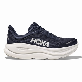 Adjustable Strap Minimalist Edge Hoka One One Men's Bondi 9 Varsity Navy/White