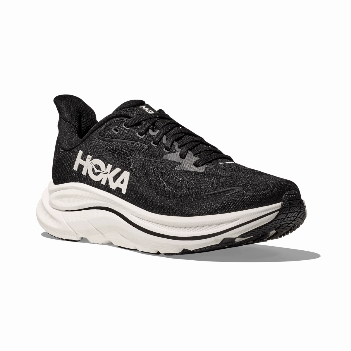 Ground Control Hoka One One Men's Clifton 10 Black/White
