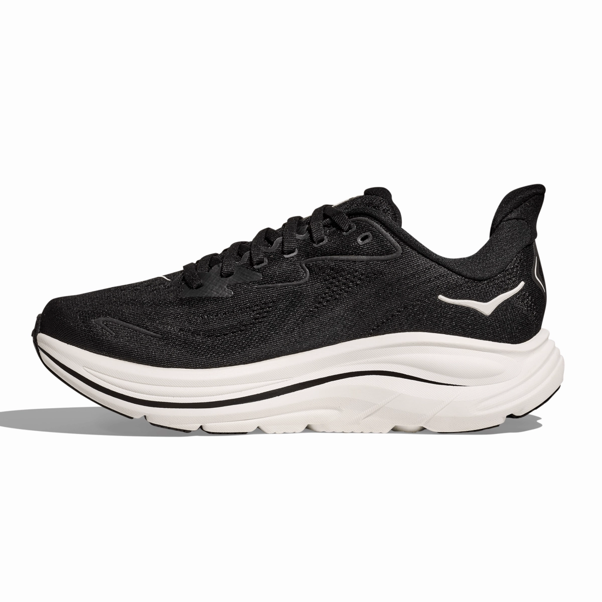 Abrasion Resistant Guard Stable Move Hoka One One Men's Clifton 10 Black/White