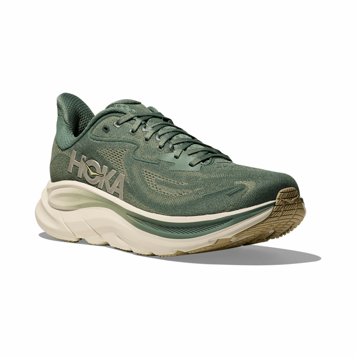 Hoka One One Men's Clifton 10 Fern/Truffle Salt Ultra Responsive Midsole