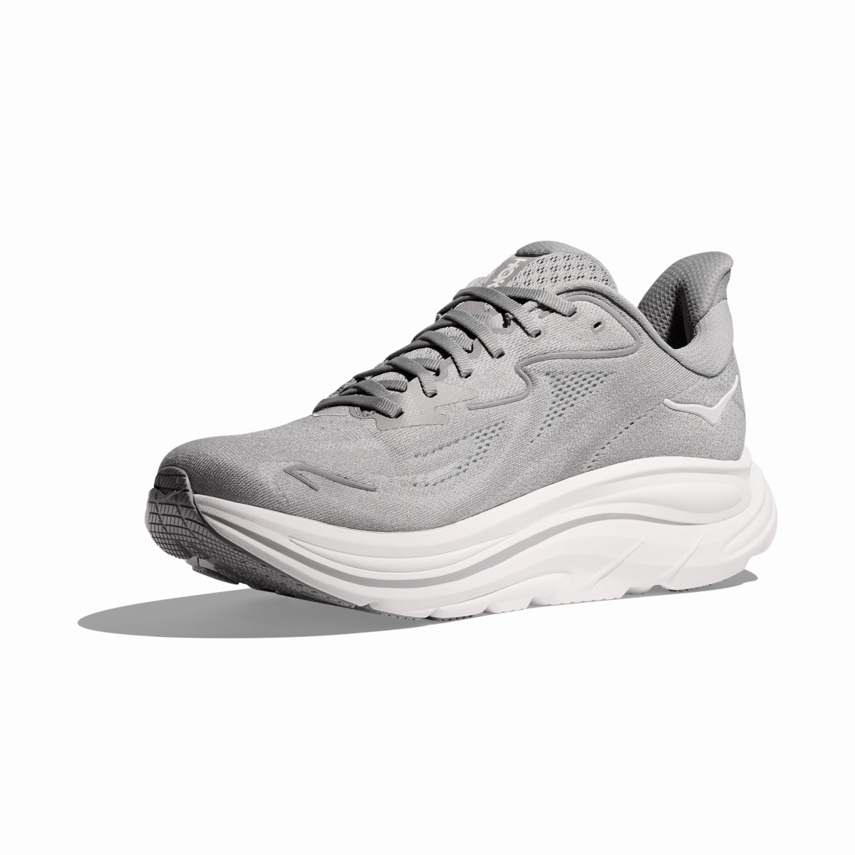 Sneaker Exchanges Comfort Straps Hoka One One Men's Clifton 10 Stellar Grey/Stardust