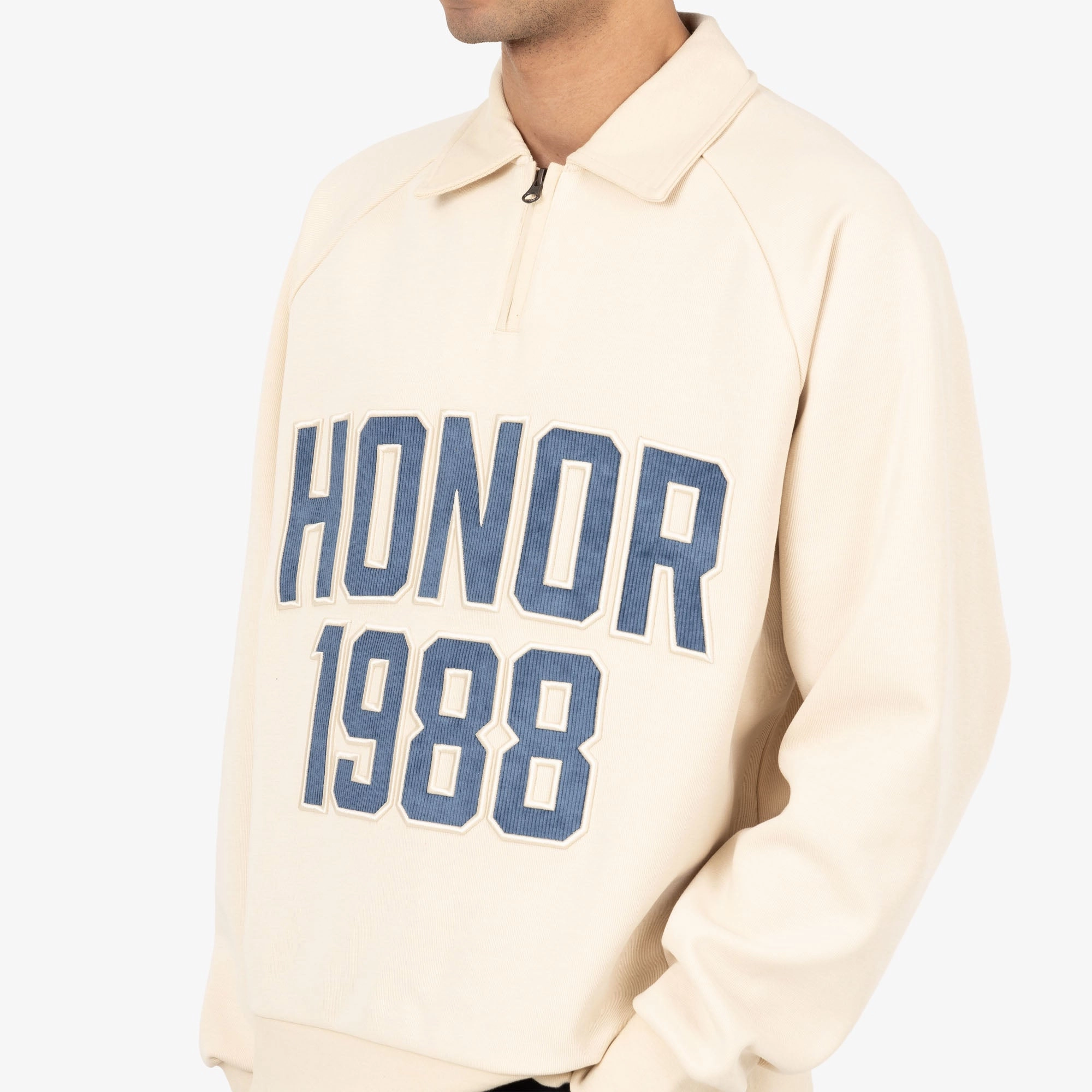 Honor The Gift 1988 Quarter Zip / Brown comfortable for standing product sporty style statement