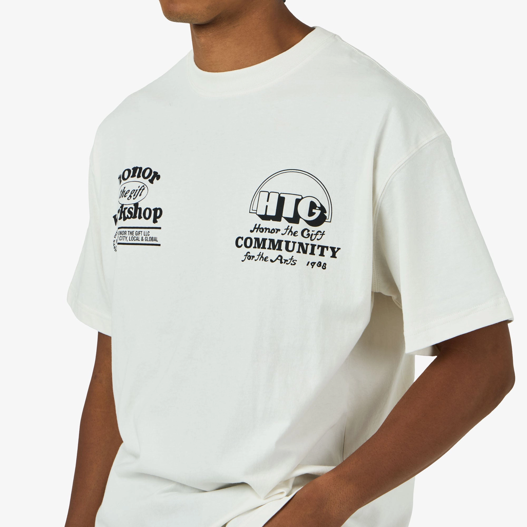 maternity wear Belt loops Honor The Gift Honor Workshop T-Shirt Bone