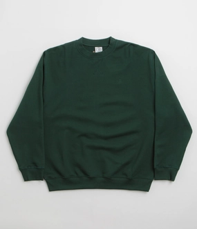 Polar Frank Crewneck Sweatshirt - Dark Green Versatile Hoodie