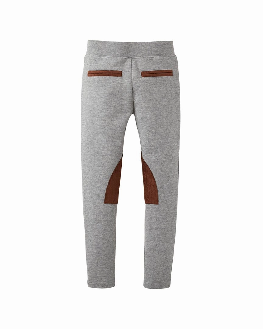 Hope & Henry Ponte Riding Pant Simple Silhouette Light Shape