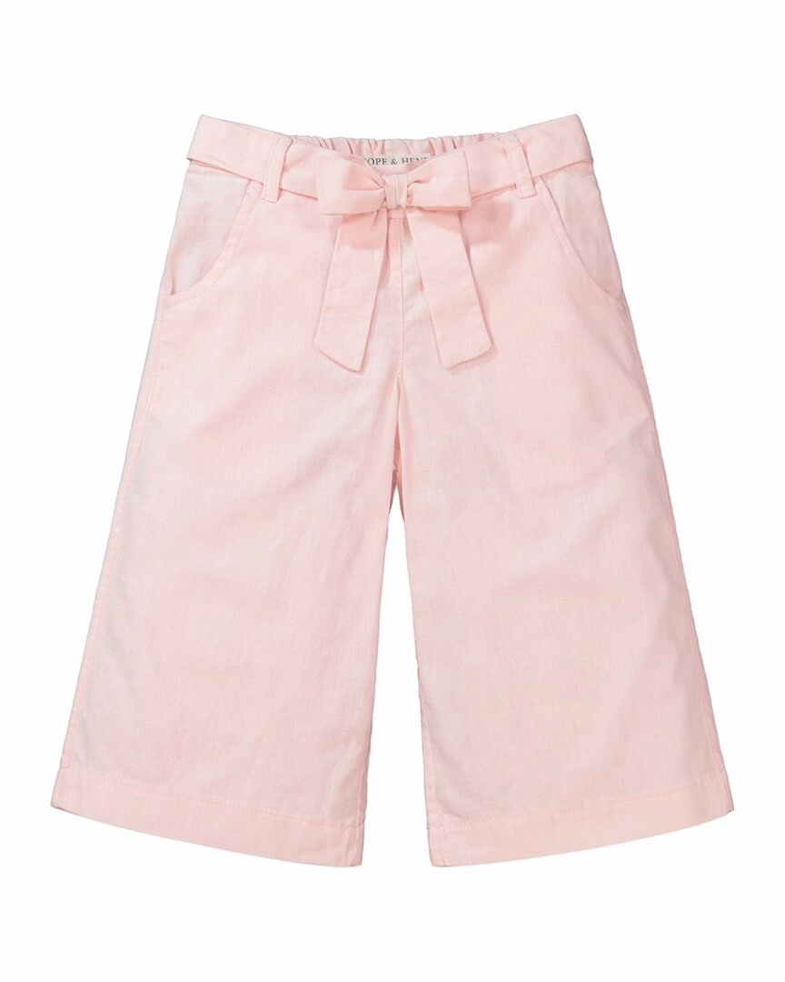 Chill Mode Hope & Henry Wide Leg Crop Bow Pant