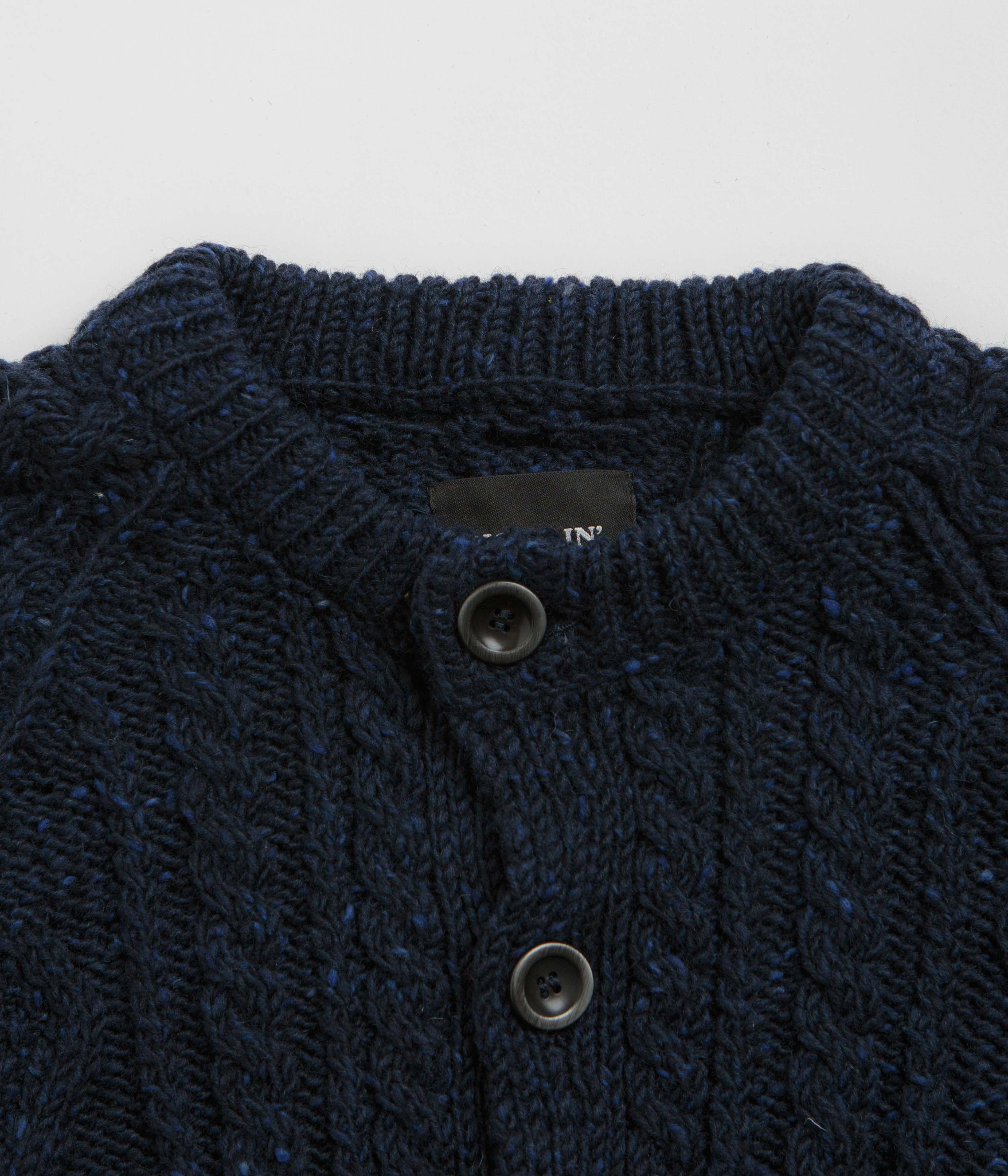 Howlin' Mothership Connection Cardigan - Navy Outdoor Chic Relaxed Apparel