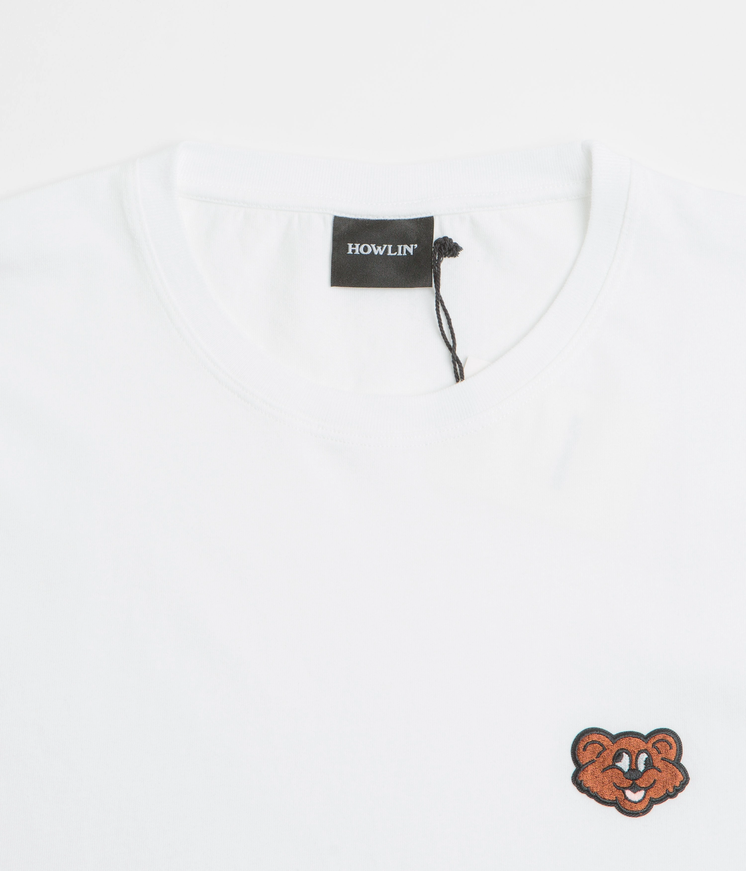 Howlin' Shaggy Bear T-Shirt - White Running Event