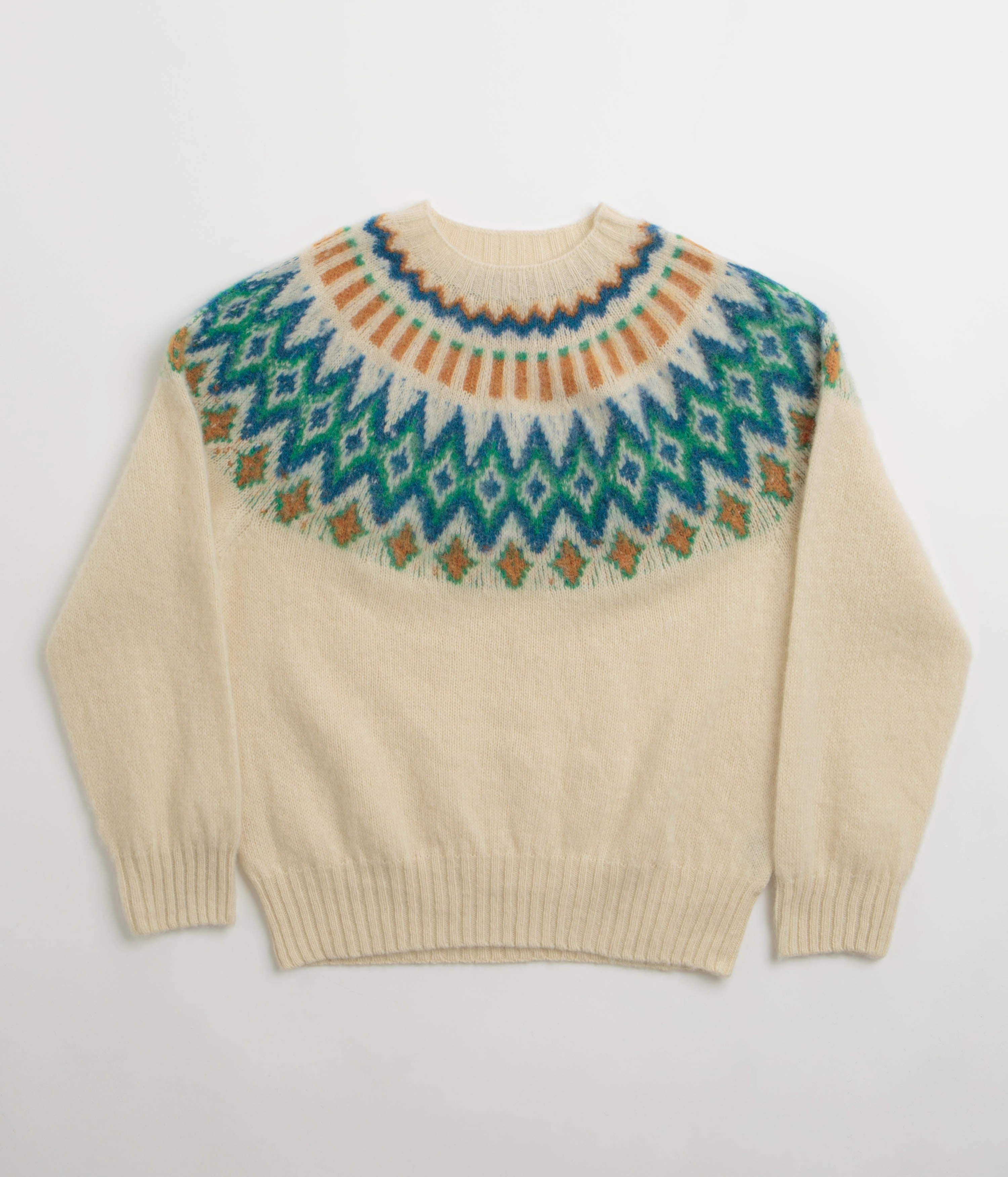 Howlin' Womens Disco Circus Sweatshirt - Ecru suitable for workouts