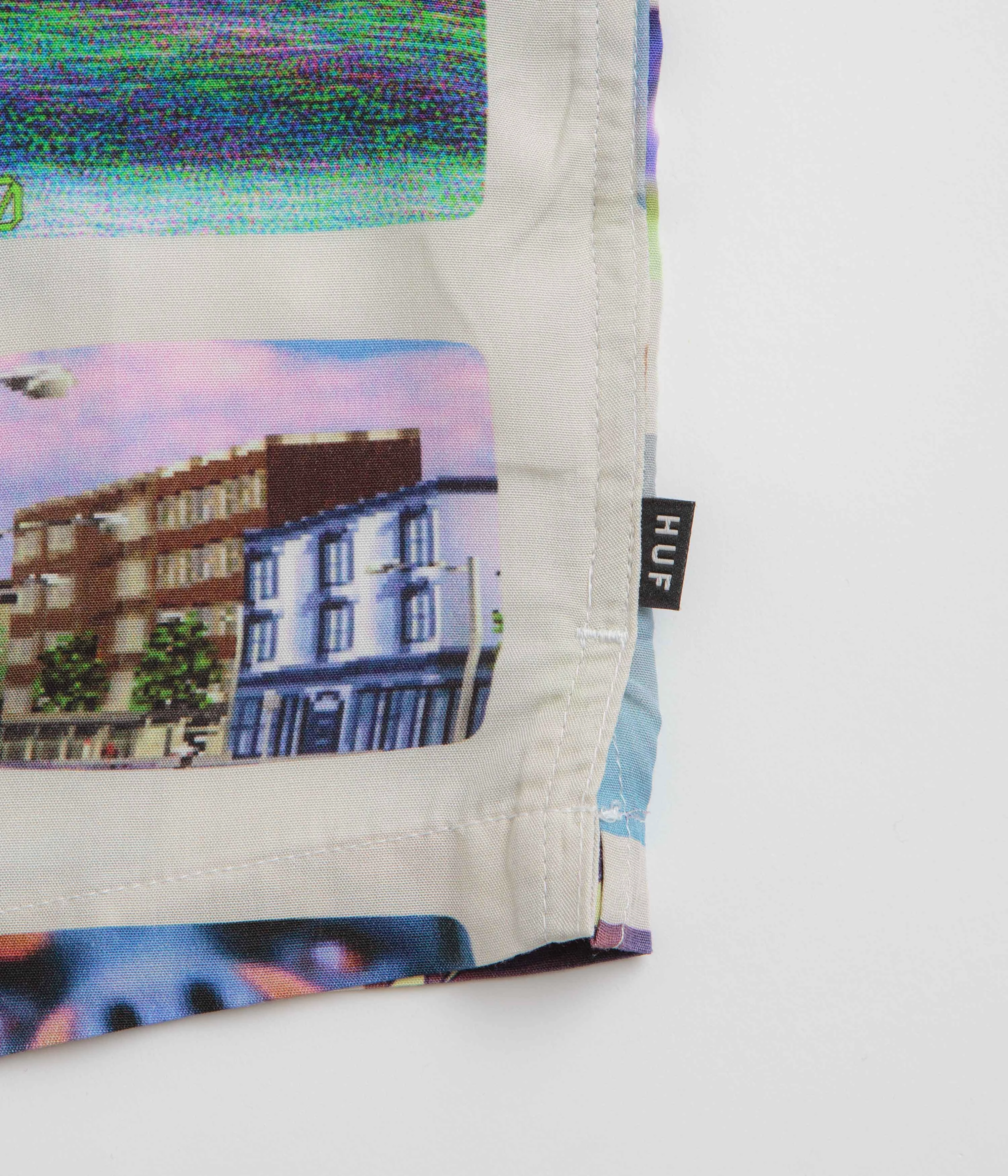 HUF 500 Channels Resort Short Sleeve Shirt - Multi Sophisticated Elegance