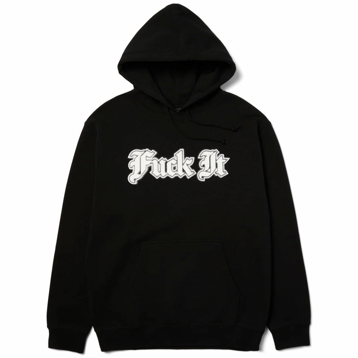 Anti Pilling Treatment Warm Outfit Huf - Ives Hoodie Black