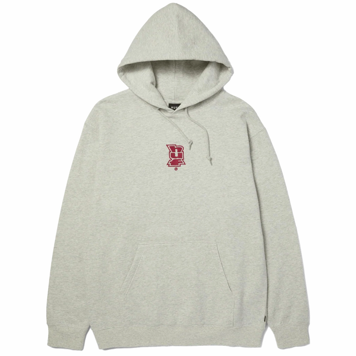 Concert wear Huf - Megablast Hoodie Ash